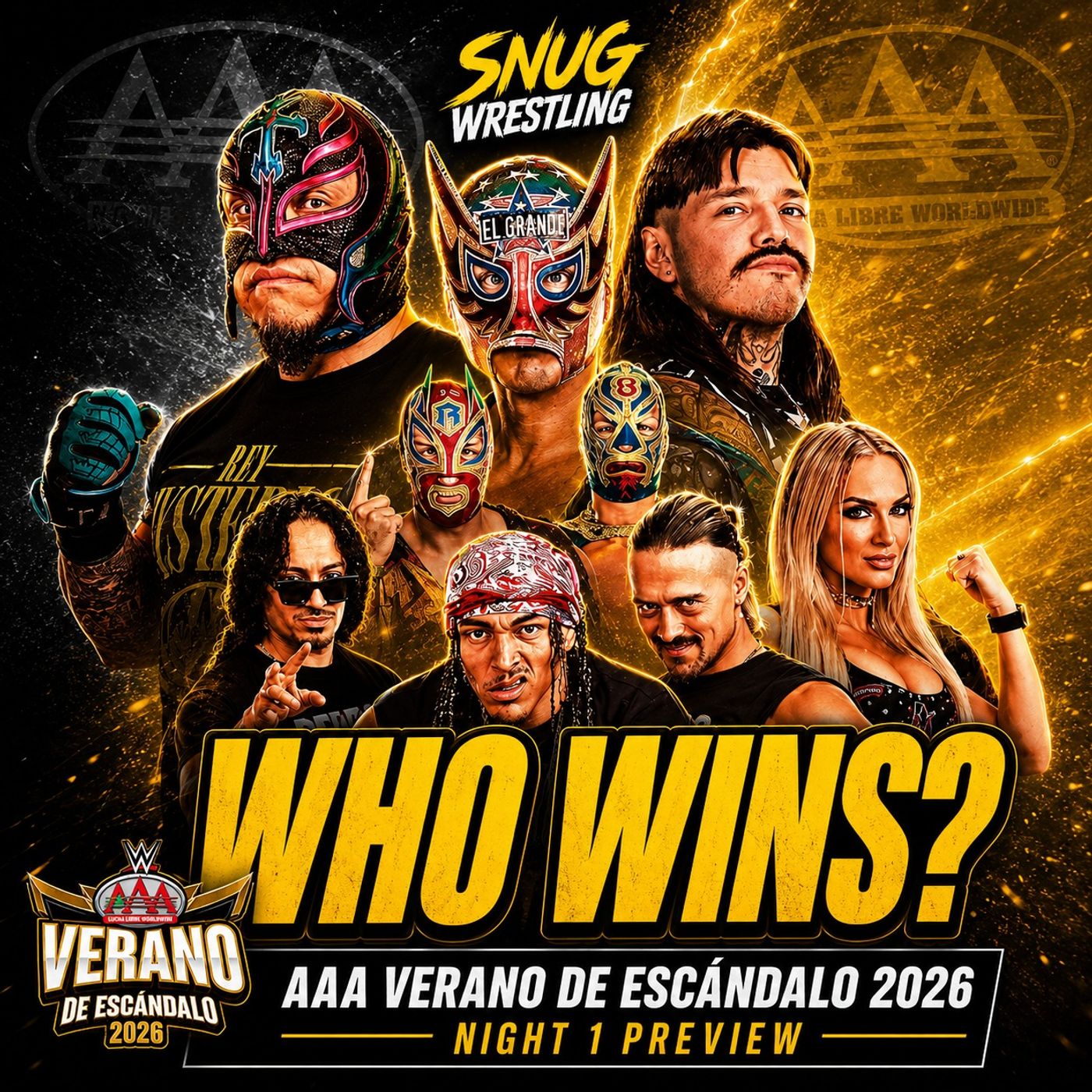 AAA Verano de Escándalo 2026 Night 1 Preview | Soto619 Returns episode artwork