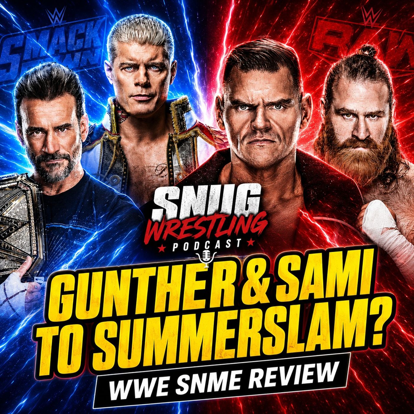 WWE Saturday Night’s Main Event Review: CM Punk, Cody Rhodes, Roman Reigns & More episode artwork