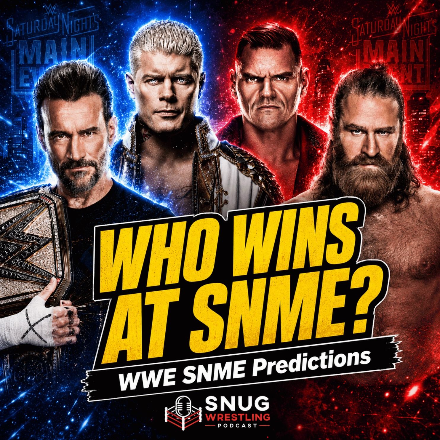WWE Saturday Night’s Main Event Preview & Predictions | CM Punk, Cody Rhodes, Gunther, Sami Zayn episode artwork