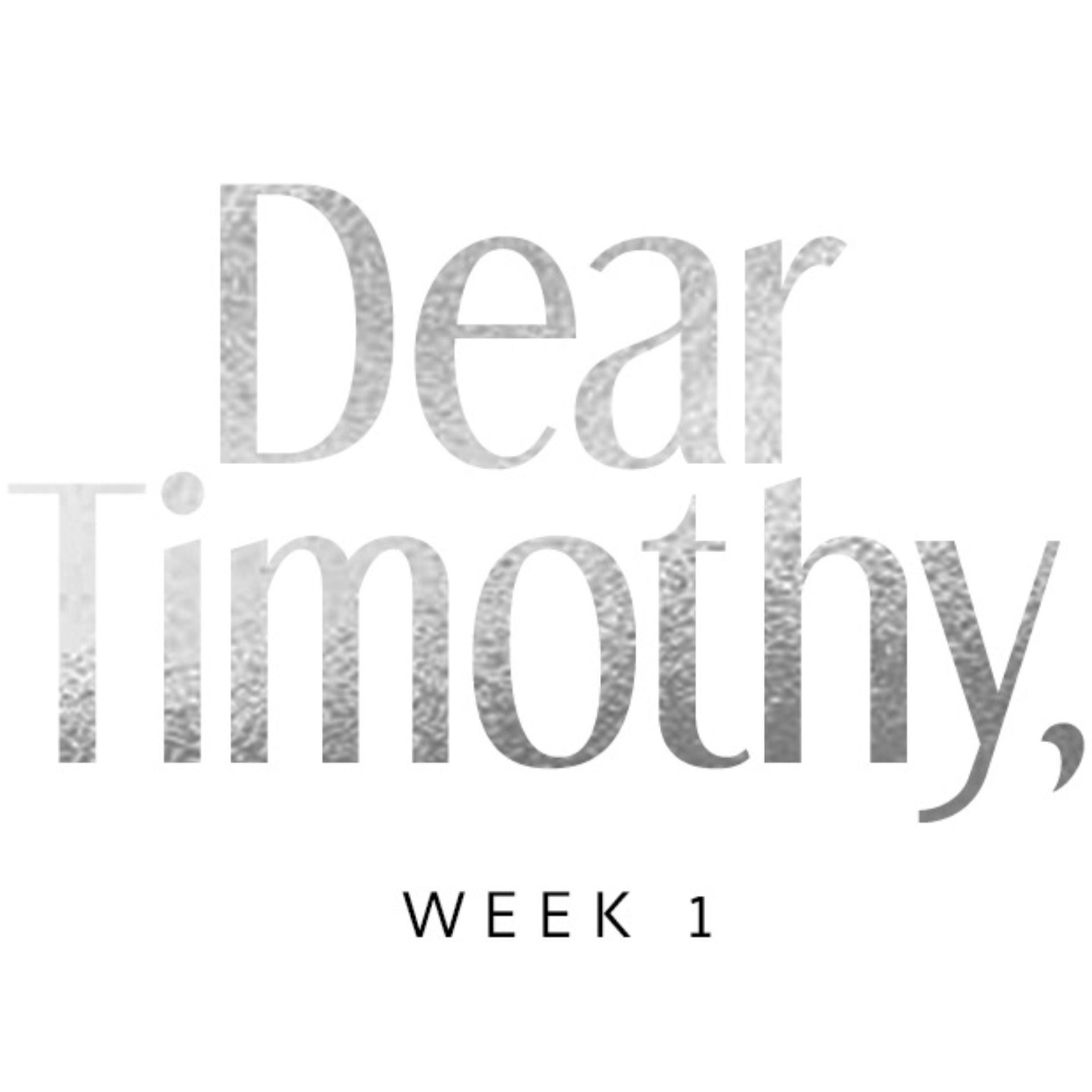Dear Timothy | 1 of 14