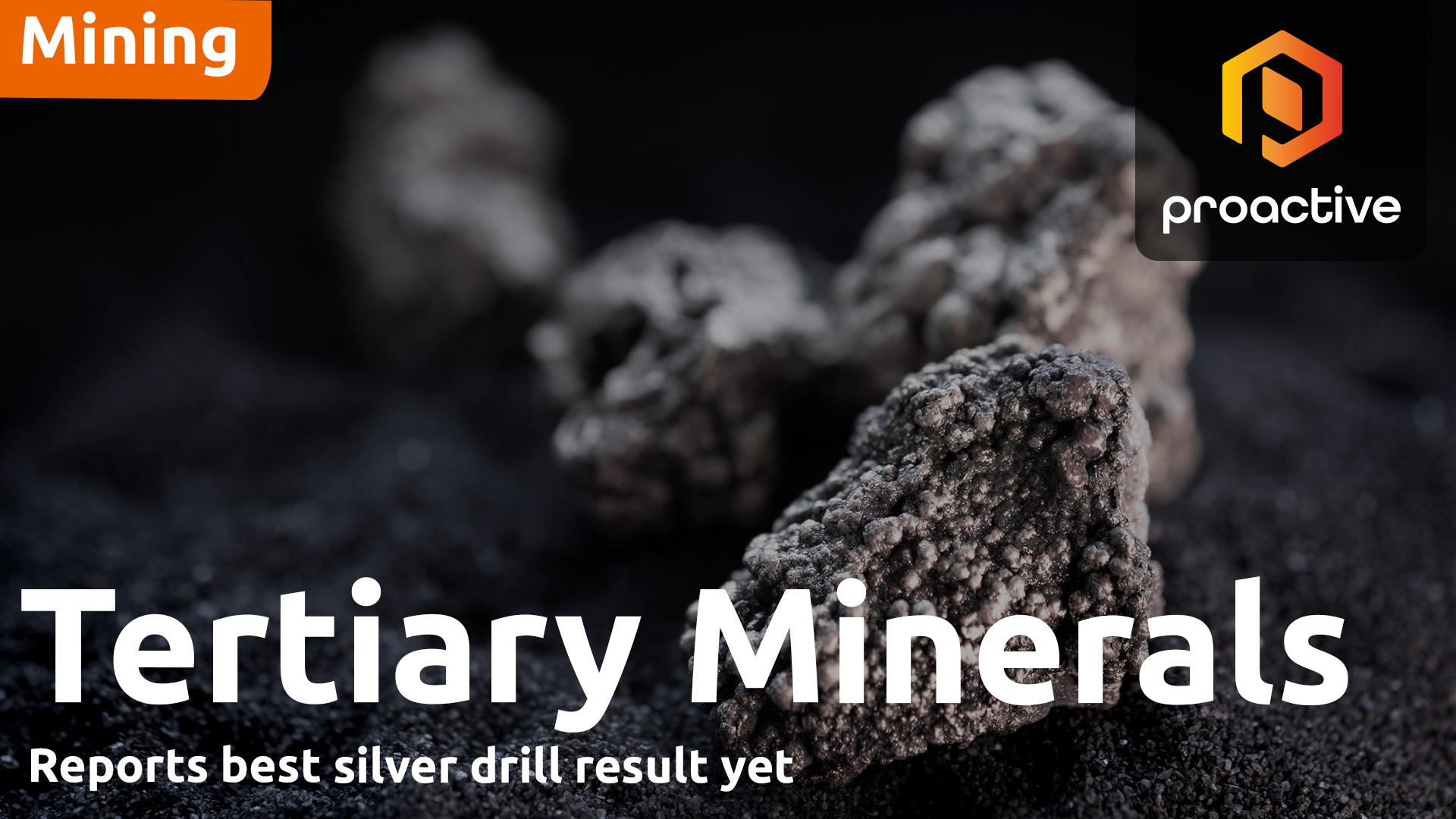 Tertiary Minerals MD: 'Fantastic result' as best-yet intersection hits 78g/t AgEq