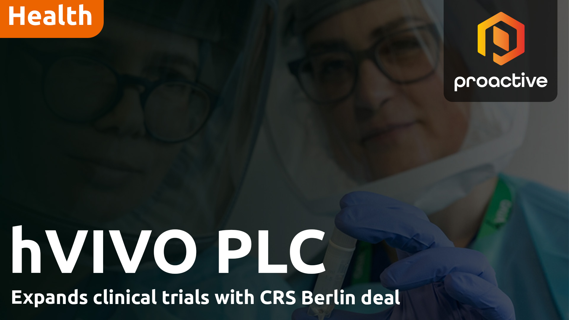 hVIVO buys CRS Berlin to expand into dermatology, women's health and Phase II trials