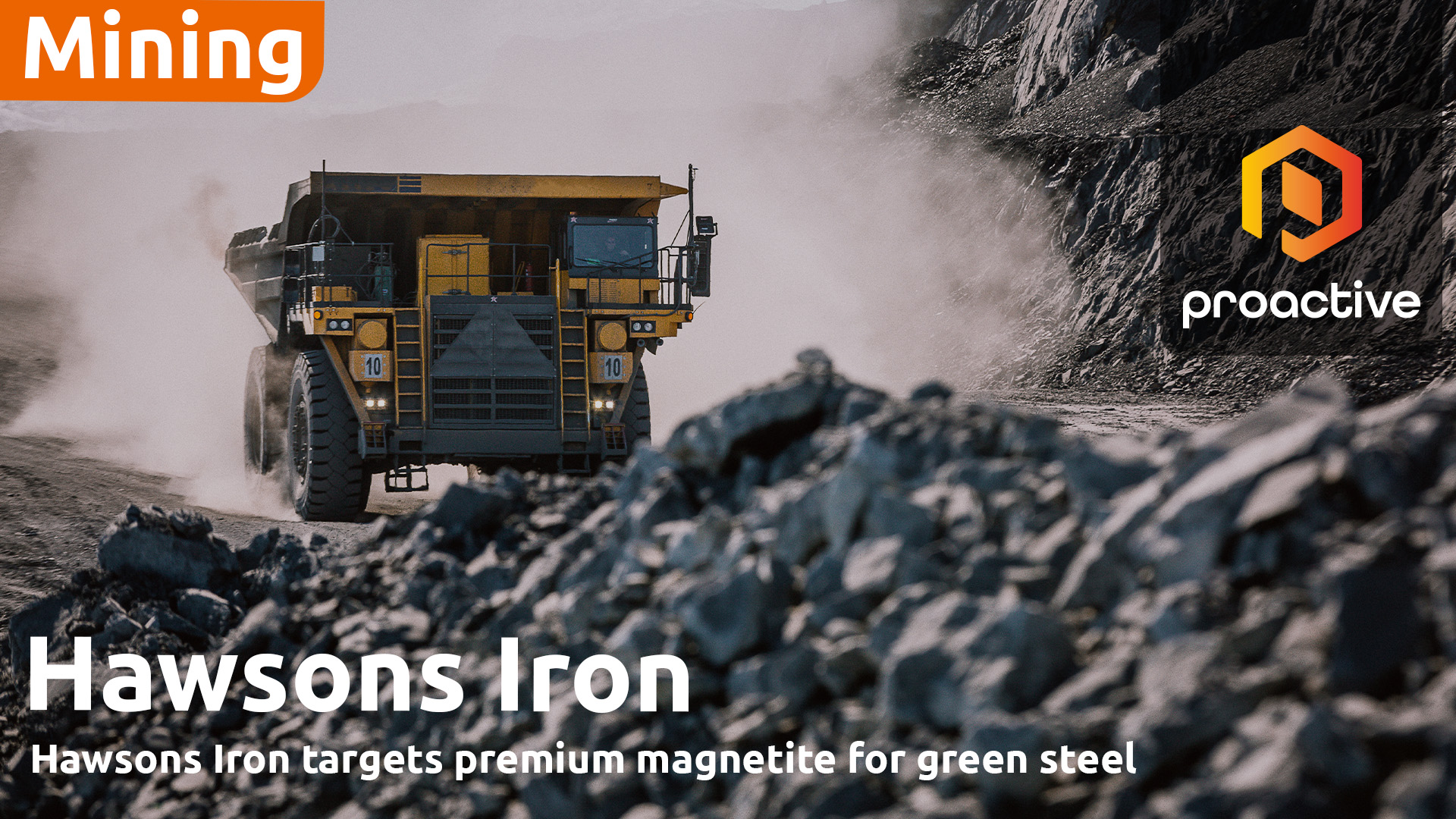 Hawsons Iron's Tom Revy: Product quality "in the top 1 or 2%" as NPV hits A$1.87bn