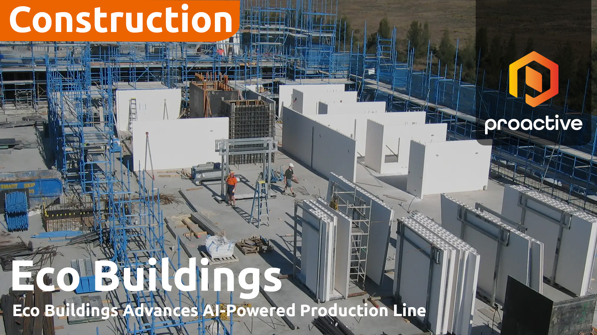 Eco Buildings' Dr Etrur Albani: "It's about the disruption" as AI production line stays on track