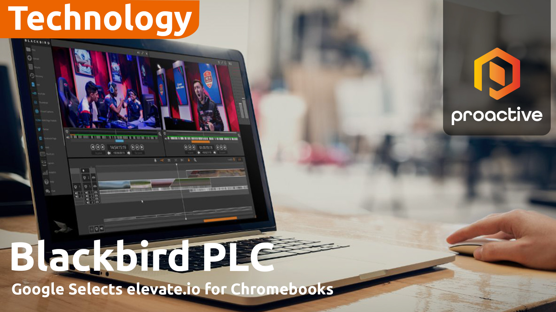 Blackbird CEO: Google Chromebook Perks picks elevate.io in 'off the charts' endorsement