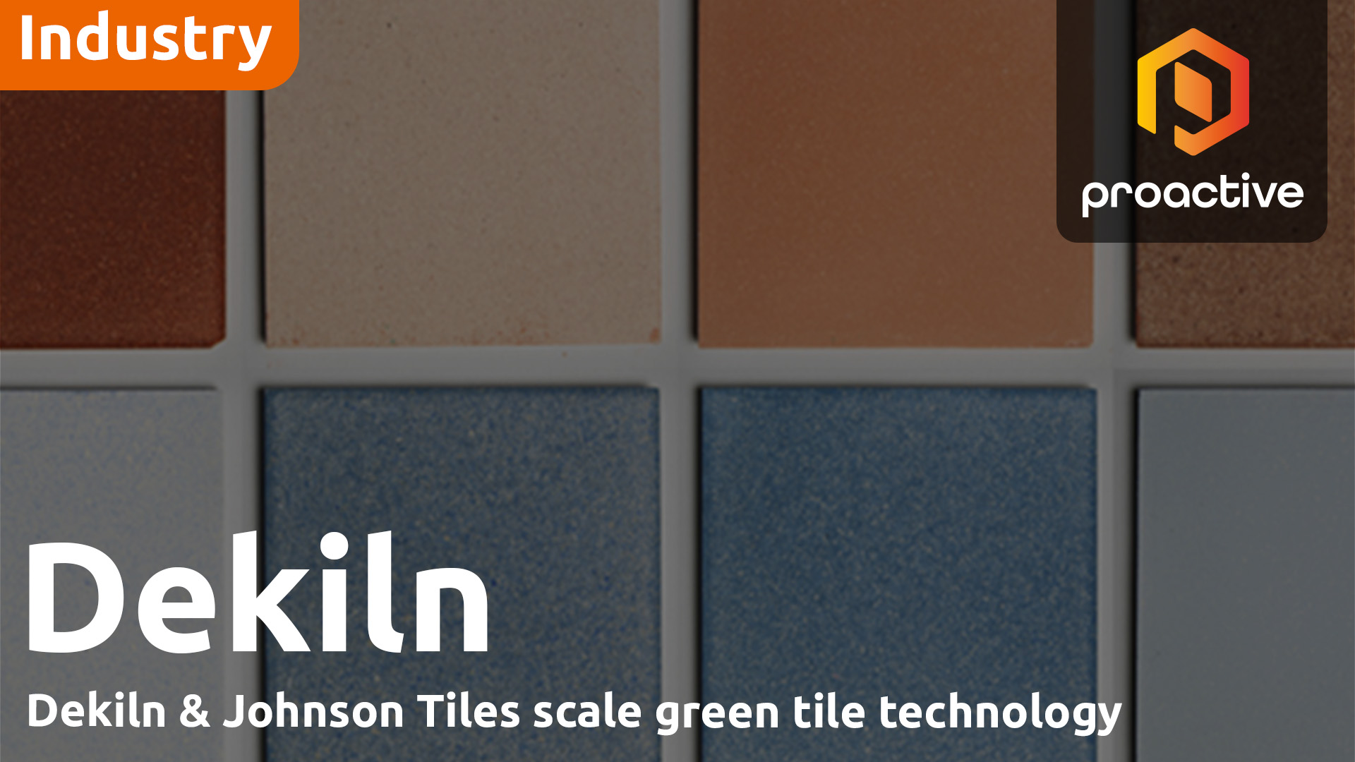 Dekiln & Johnson Tiles partner to scale green tile technology