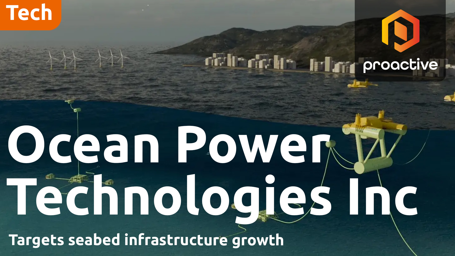 Ocean Power Technologies expands maritime platform with subsea technology acquisition