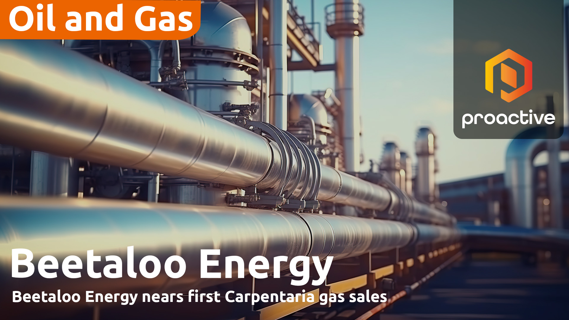 Beetaloo Energy nears first gas at Carpentaria