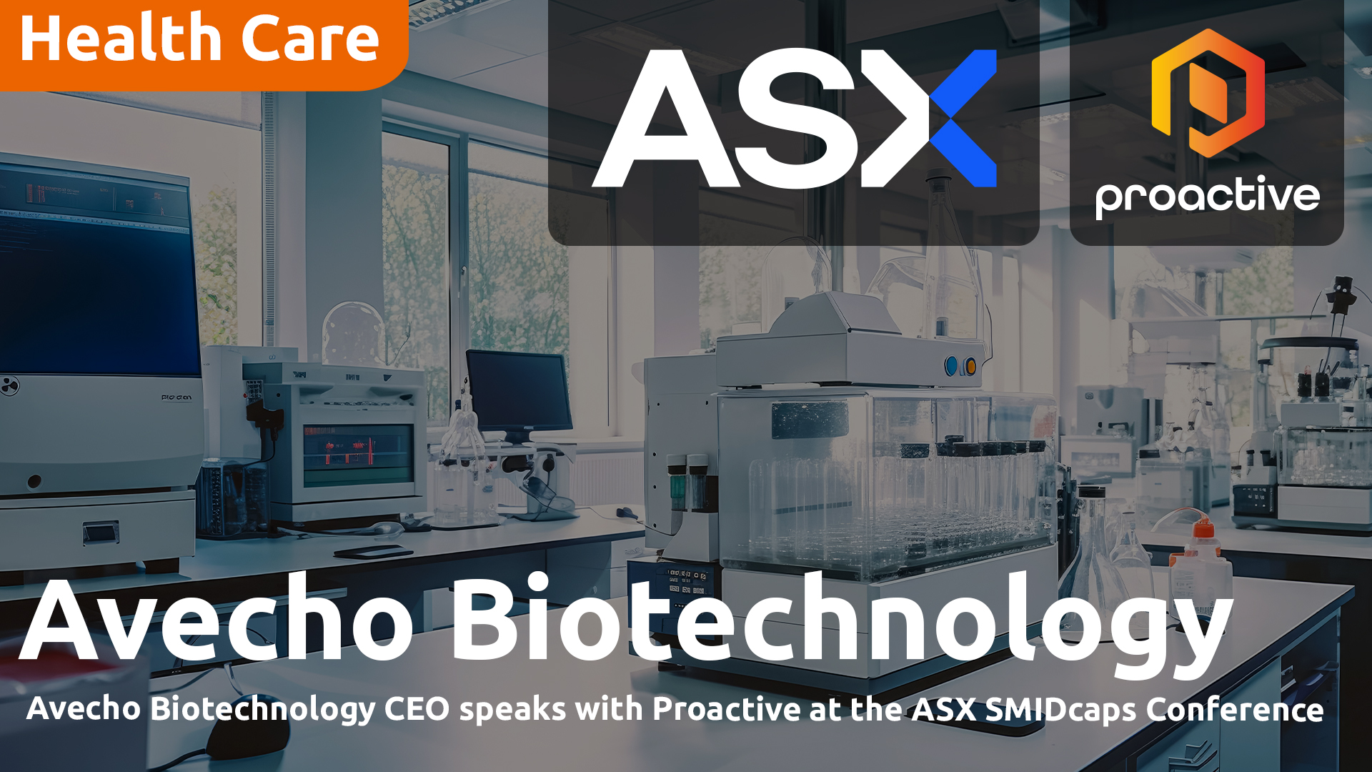 Avecho Biotechnology CEO speaks with Proactive at the ASX SMIDcaps Conference