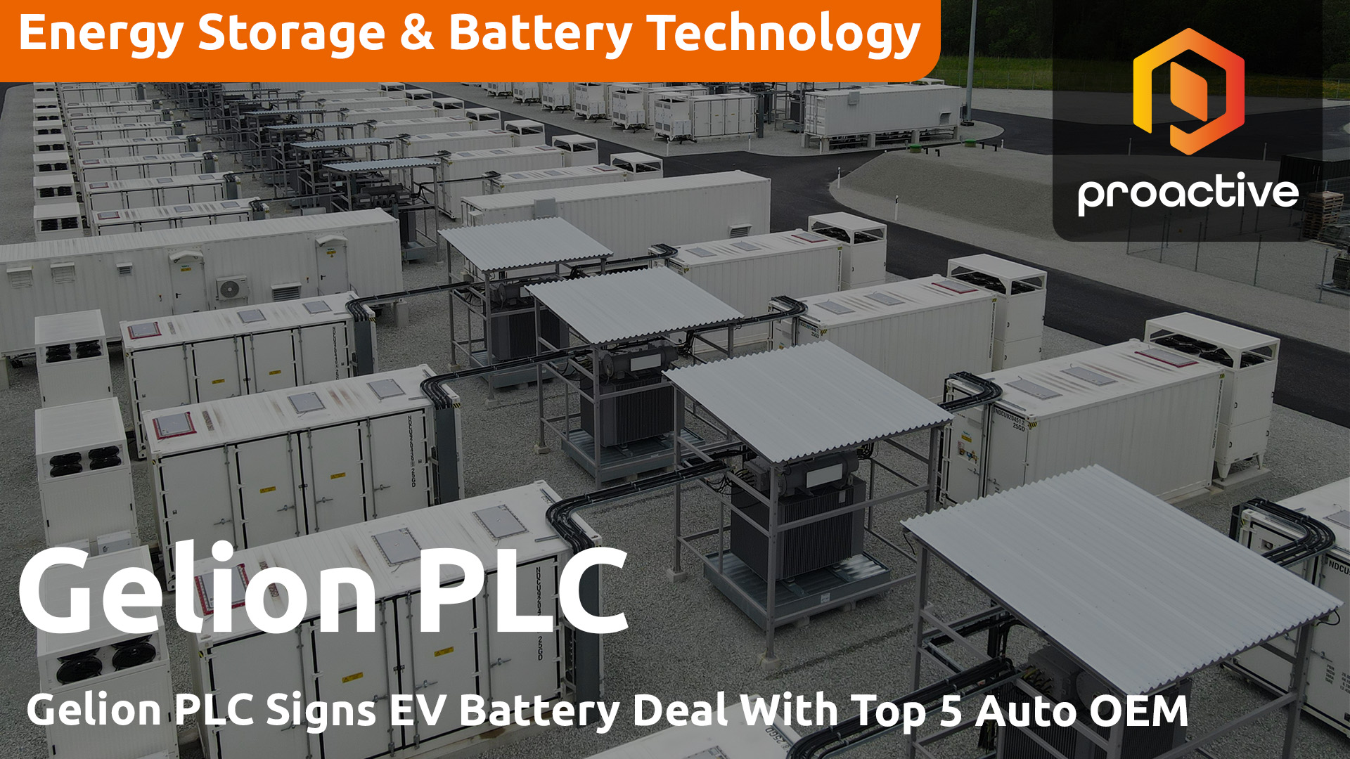 Gelion CEO: Top-five automaker backs NES cathode in first co-funded EV evaluation