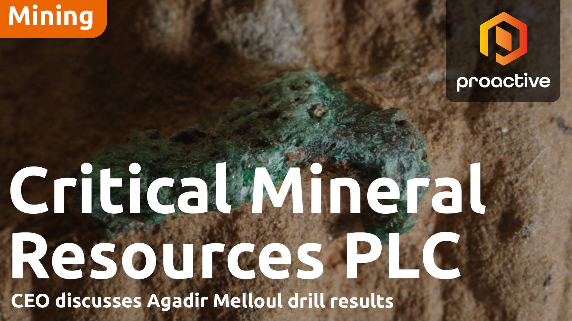 Critical Mineral Resources CEO on latest drill results as company eyes a maiden JORC resource