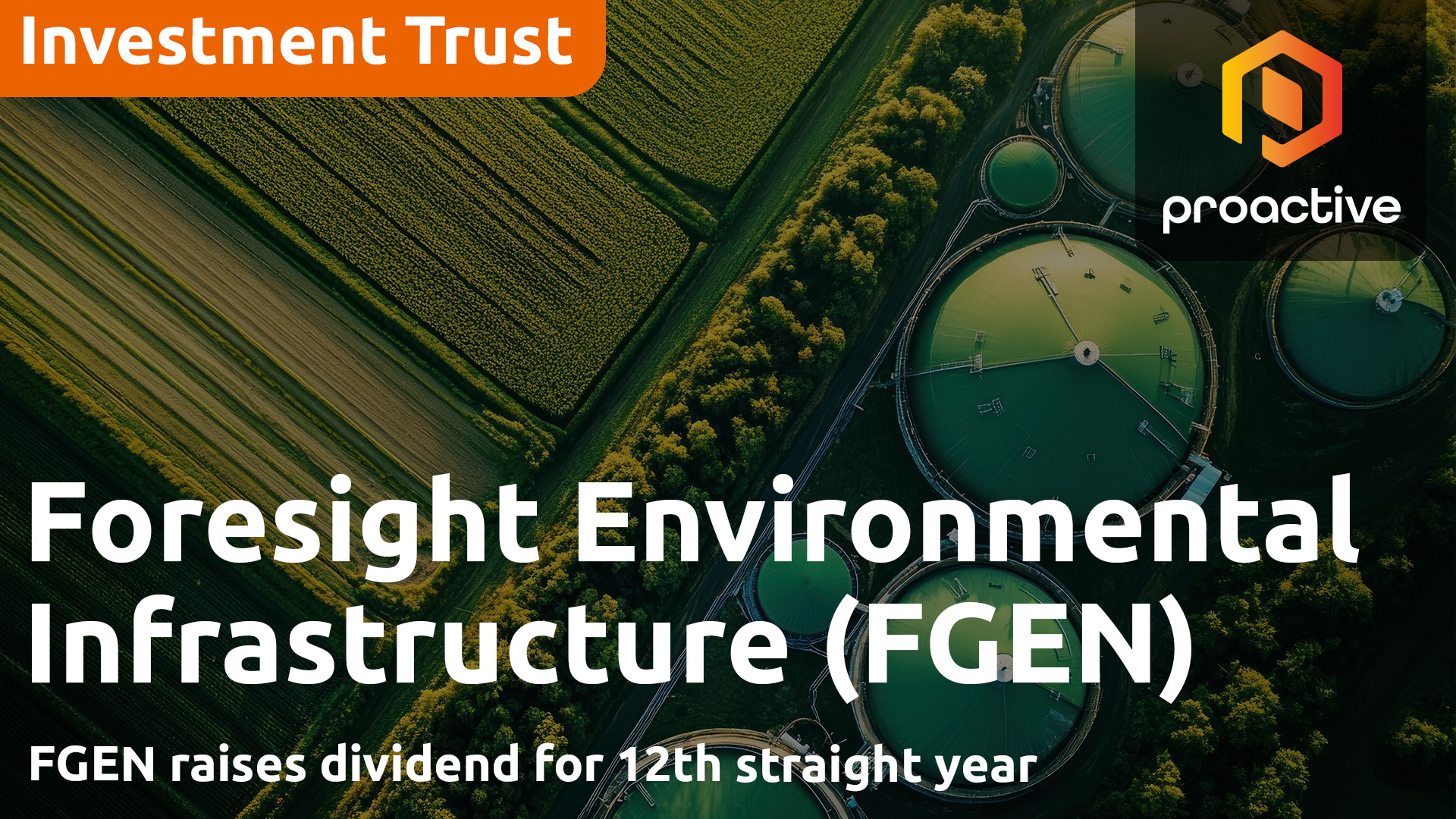 Foresight Environmental Infrastructure raises dividend for 12th consecutive year