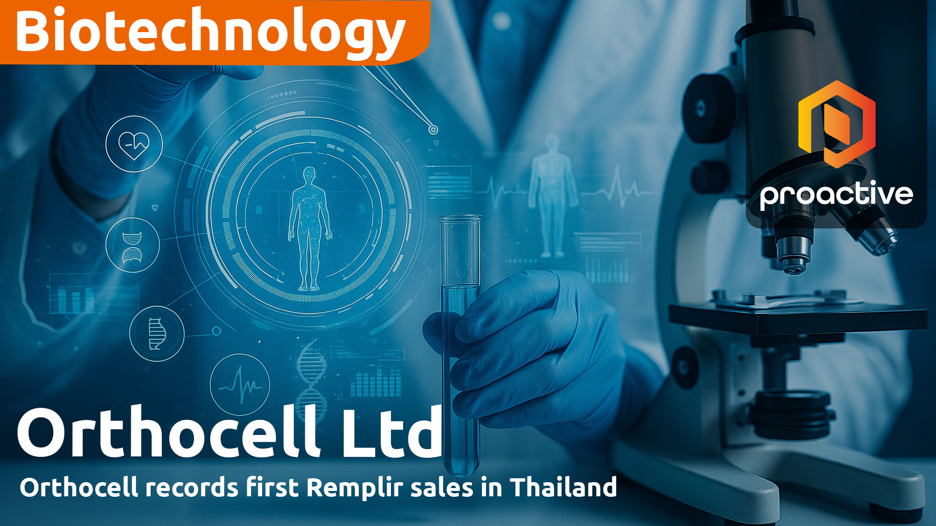 Orthocell CEO on Remplir sales in Thailand as global footprint grows