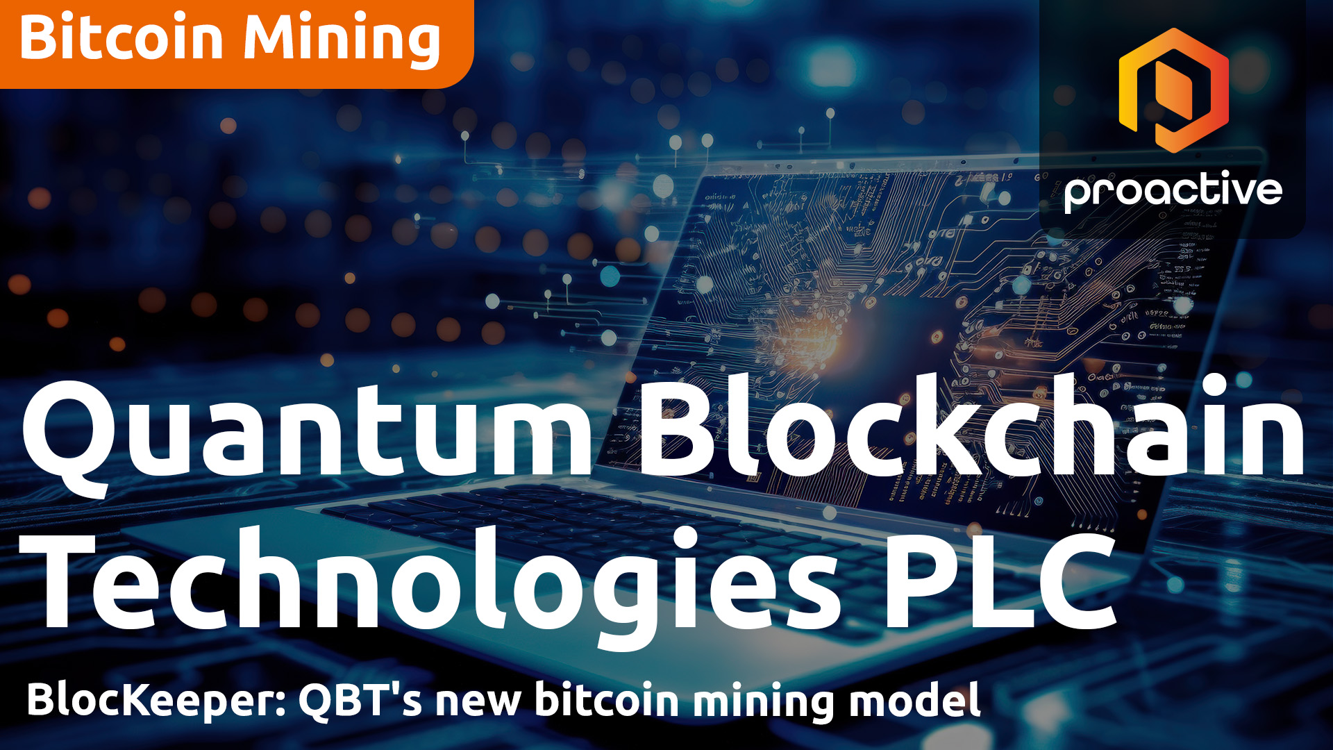 Quantum Blockchain's BlocKeeper targets Bitcoin treasury play via 'virtual mining' model