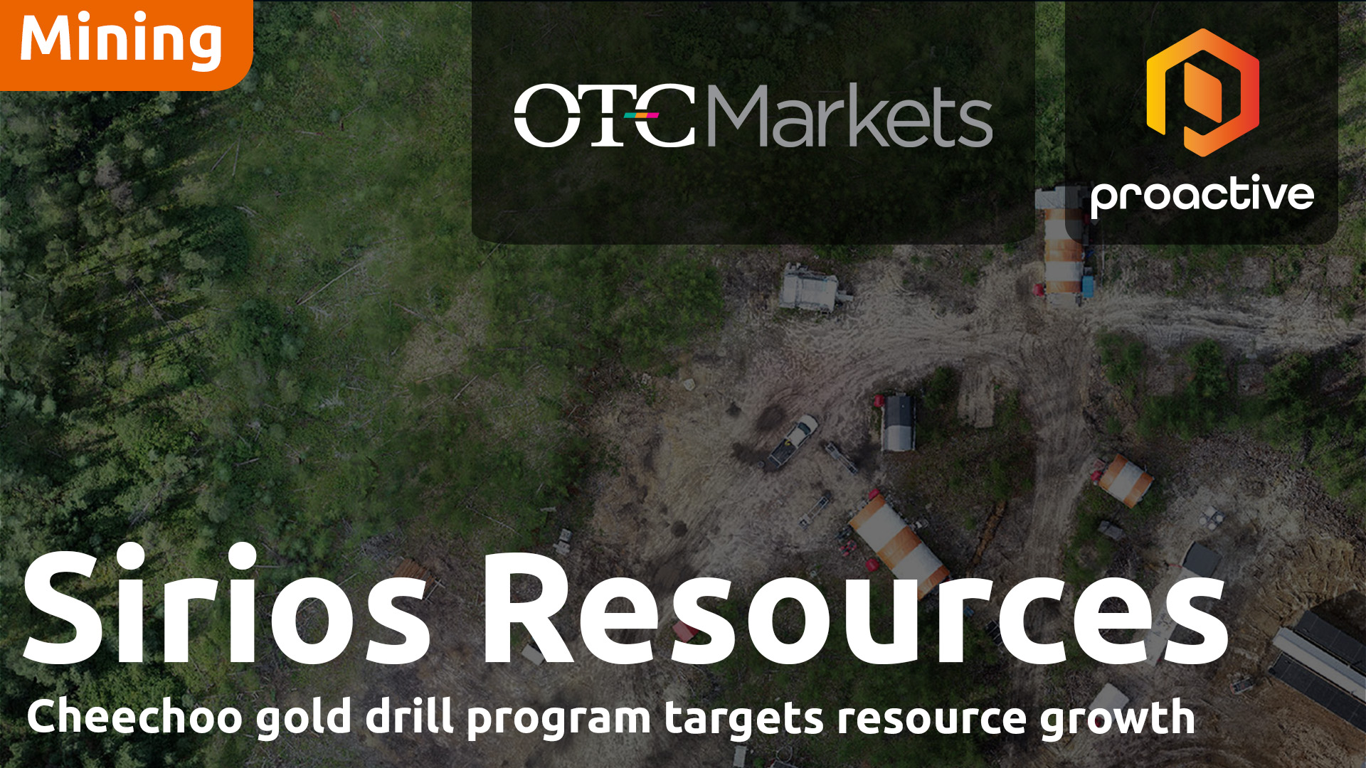 Sirios Resources launches 25,000m drill campaign at flagship Cheechoo gold project