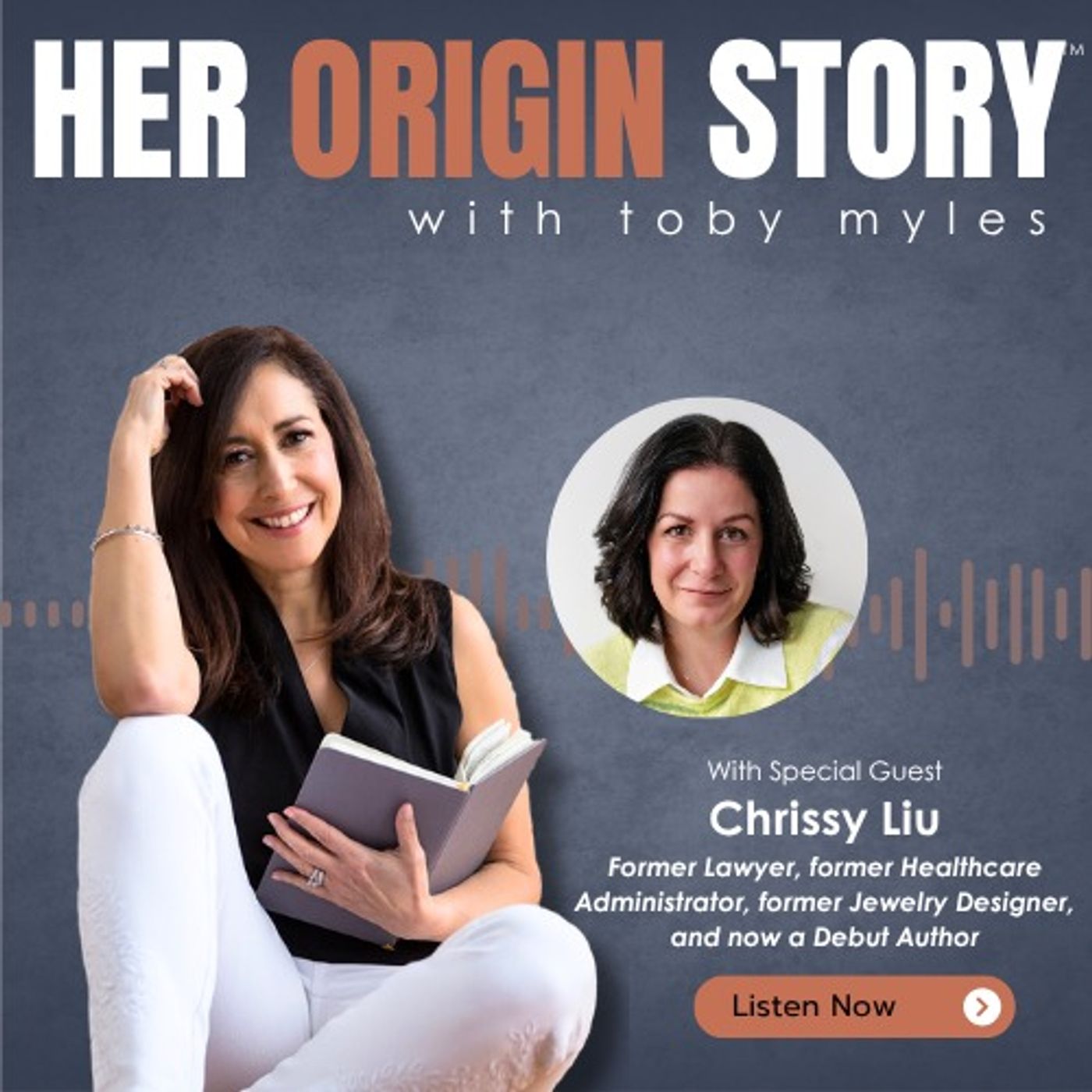 Rewriting Your Next Chapter: Toby Myles & Chrissy Liu on Letting Go of Old Identities and Starting Again episode artwork