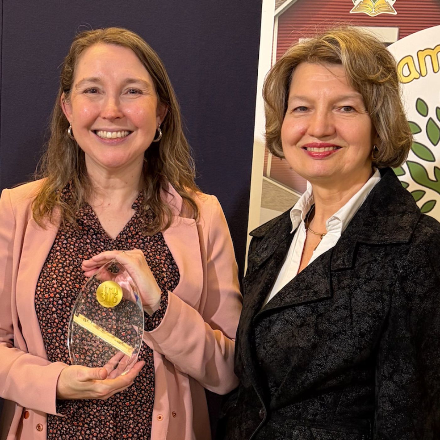 Dr. Jennifer Holloran and her 2026 Medallion Award Presentation in Philadelphia!