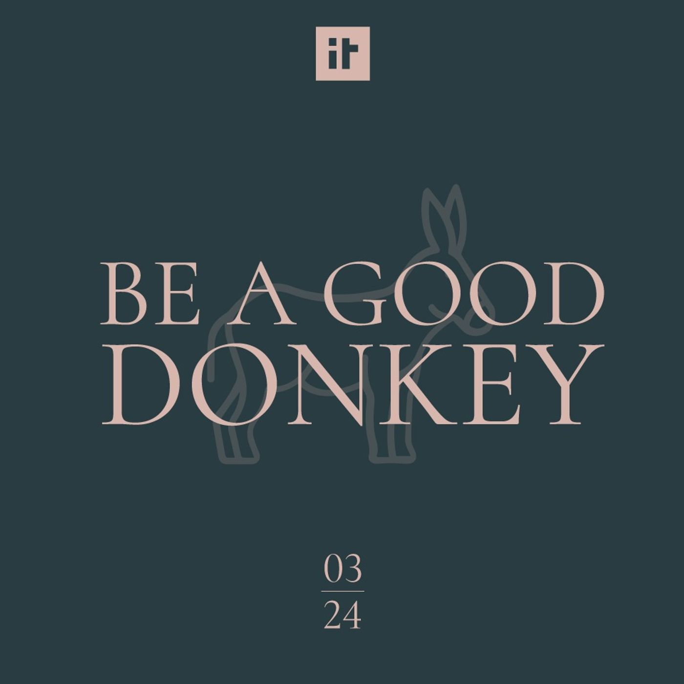 Be A Good Donkey