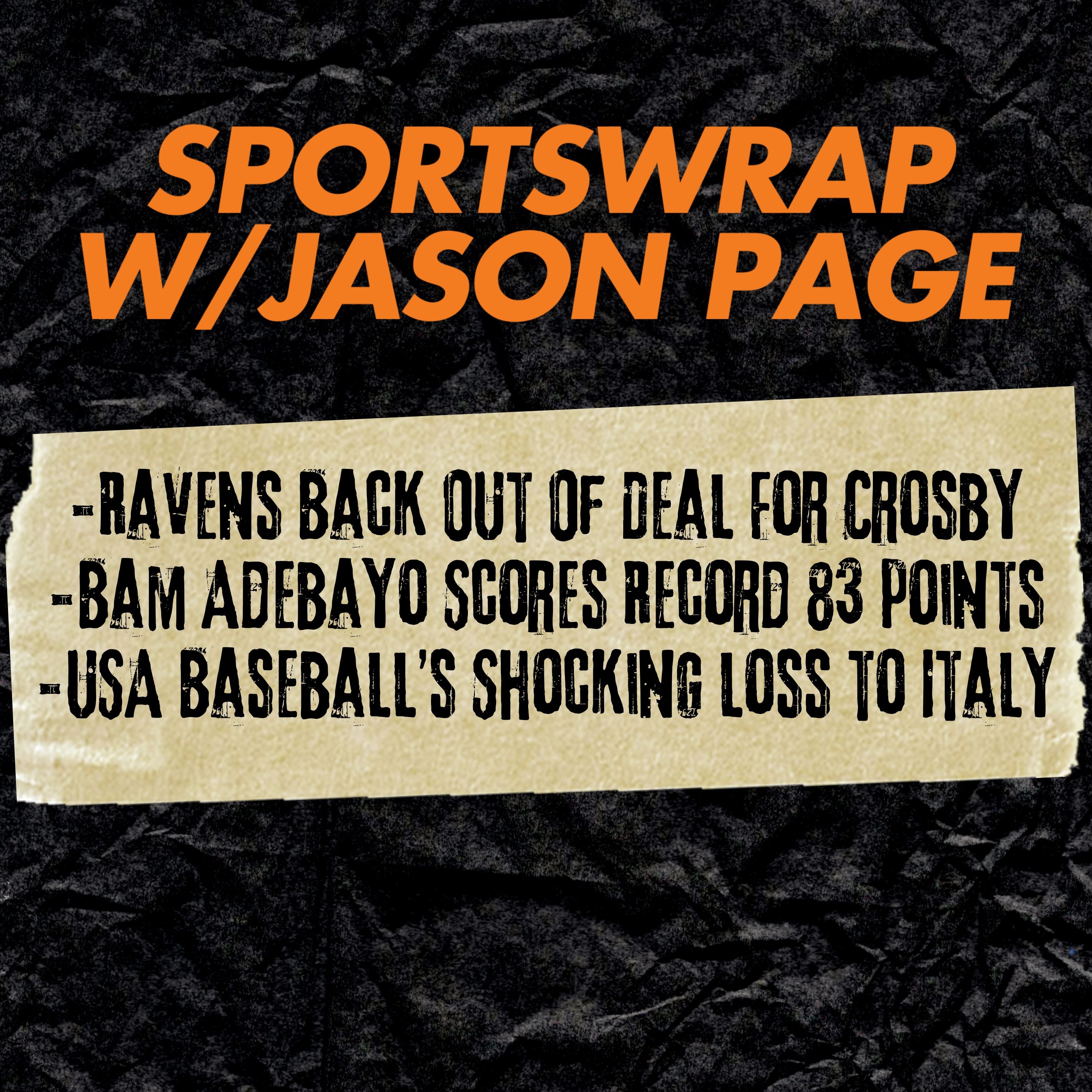 SportsWrap with Jason Page