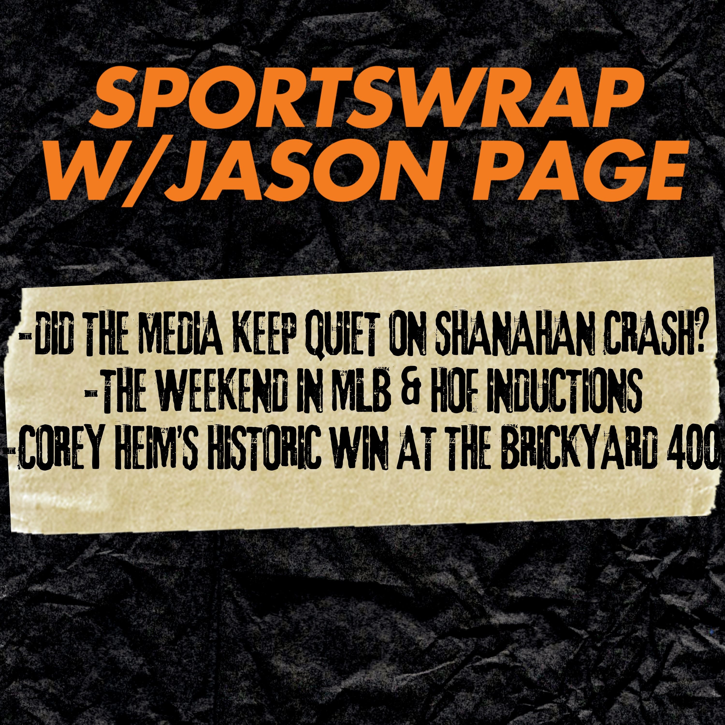 Kyle Shanahan Crash, LeBron James Rumors, Brickyard 400 & Golf History episode artwork