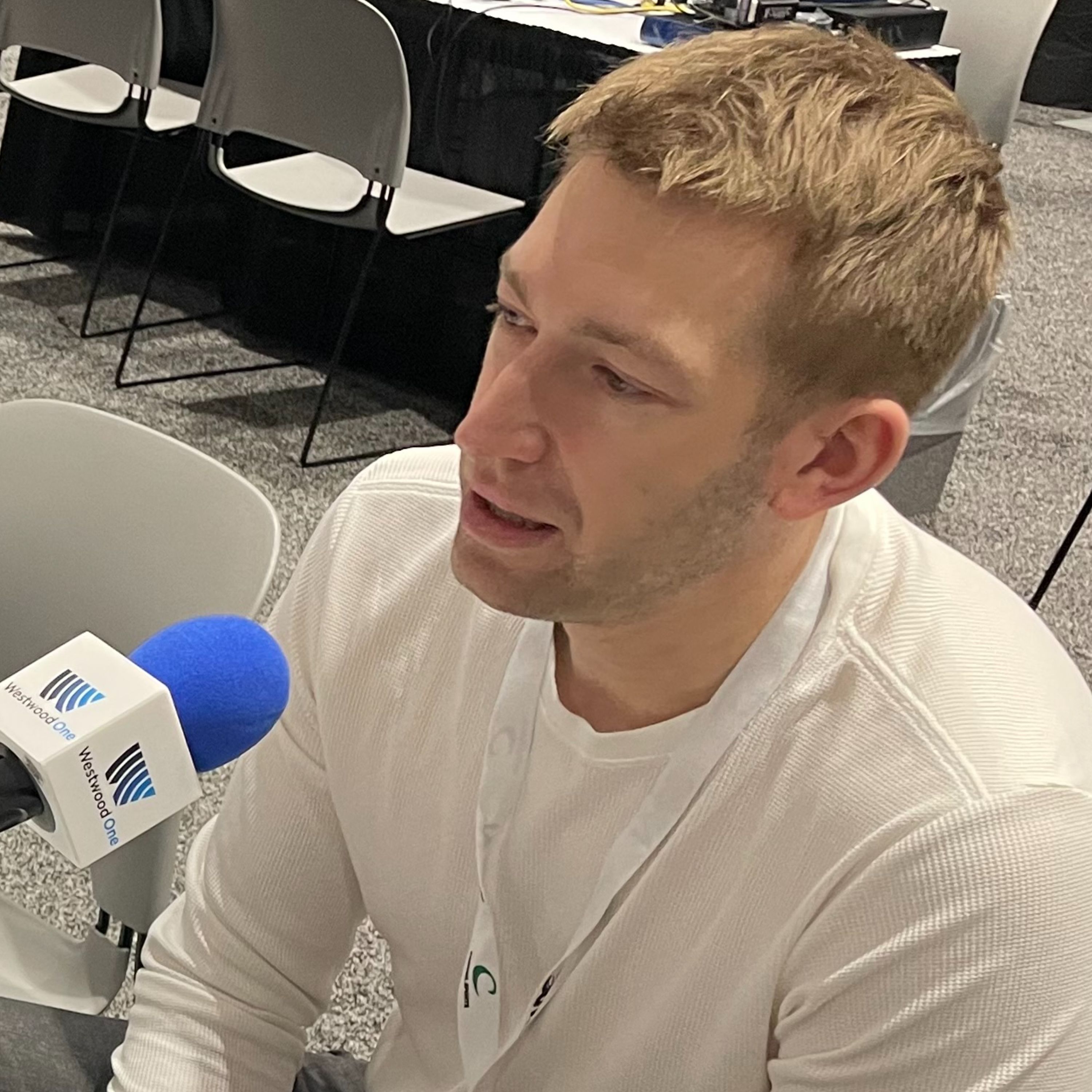 Robbie Hummel ~ NCAA Final Four Radio Row