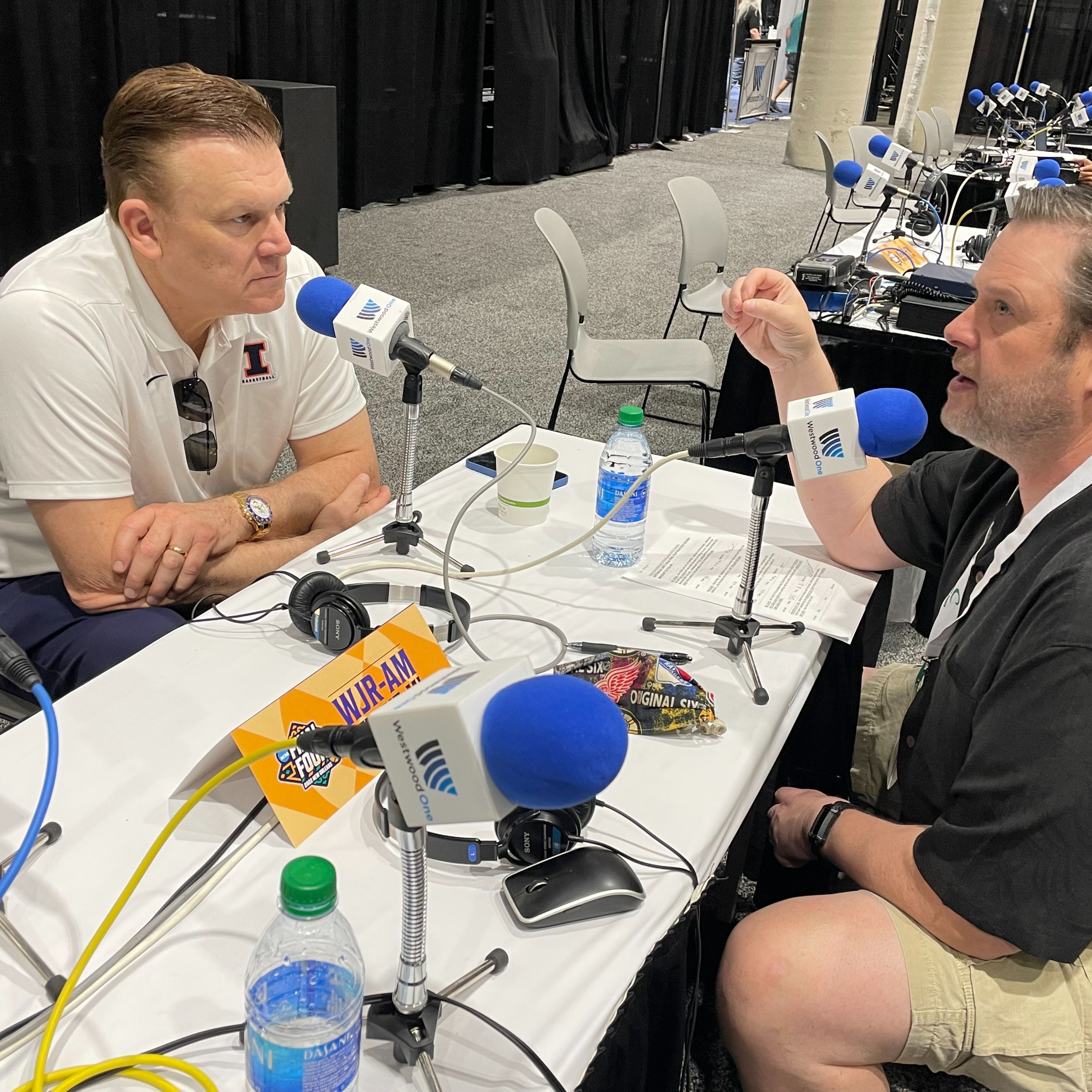 Brad Underwood ~ NCAA Final Four Radio Row