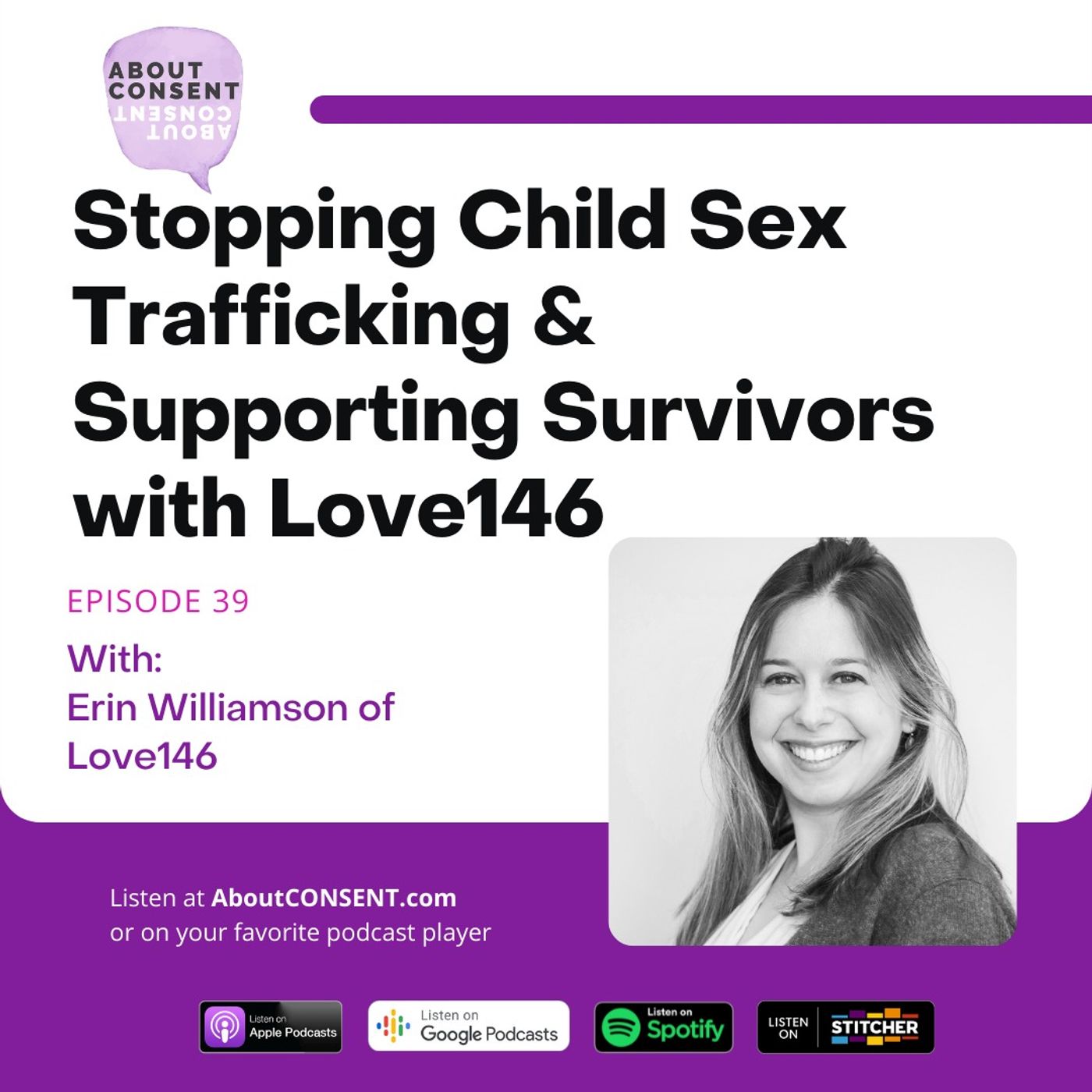 EP39 Stopping Child Sex Trafficking & Supporting Survivors with LOVE146 EP39 Stopping Child Sex Trafficking & Supporting Survivors with LOVE146
