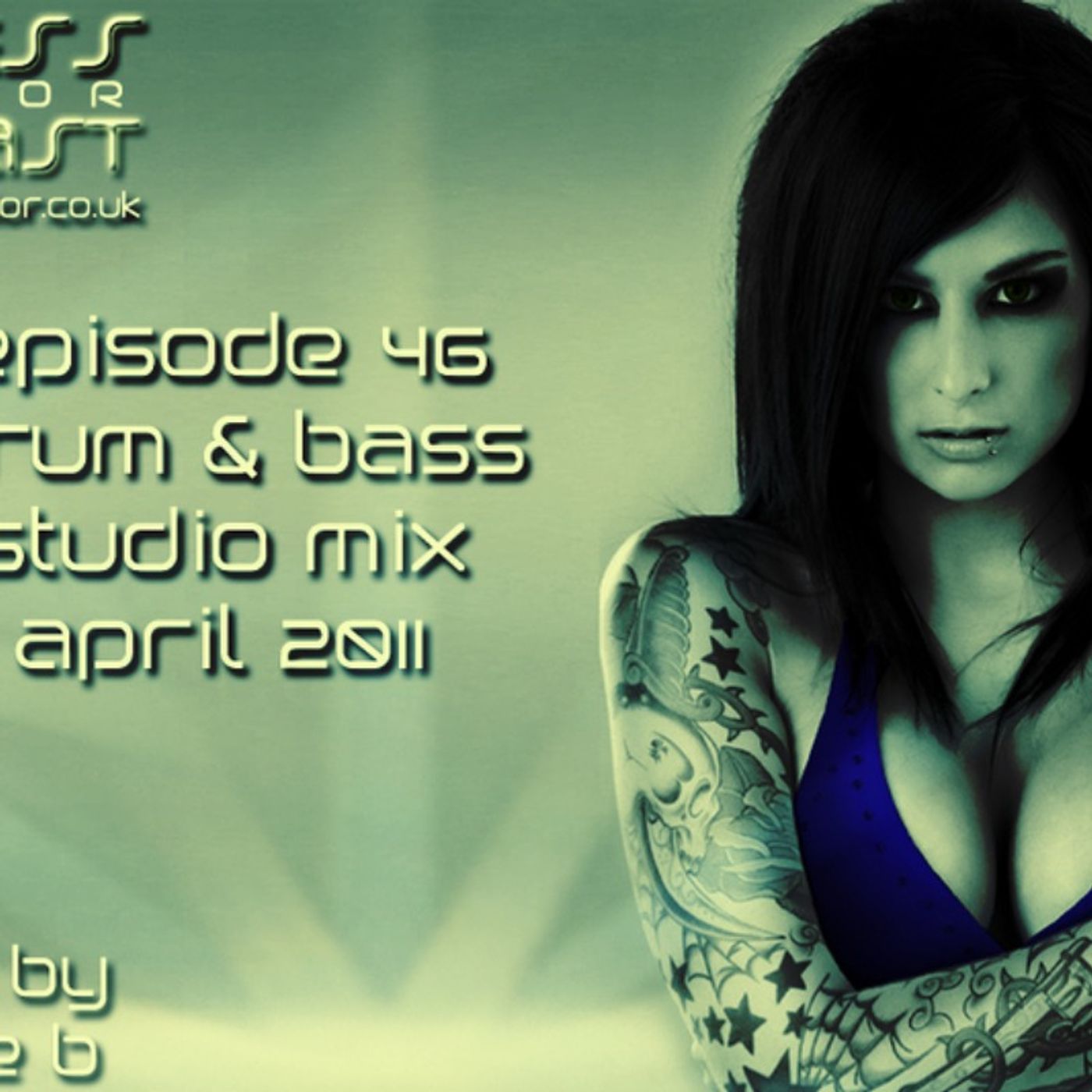 Stress Factor Podcast 046 - DJ Scotie B - April 2011 Drum and Bass Studio Mix episode artwork