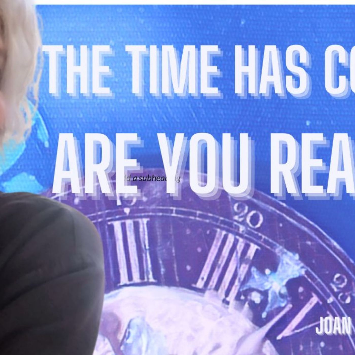 The time has come to heal, to begin anew!