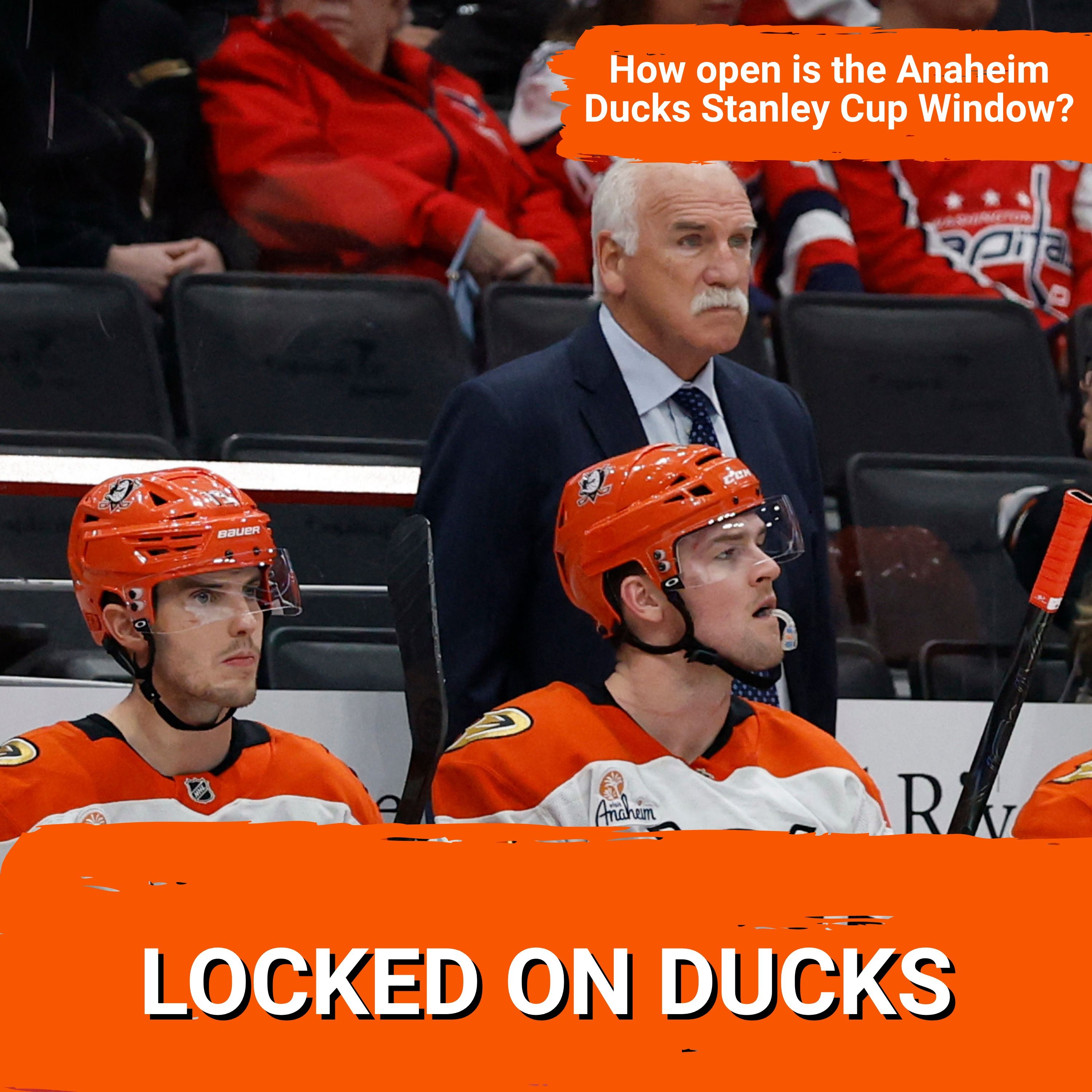 How open is the Anaheim Ducks Stanley Cup Window?
