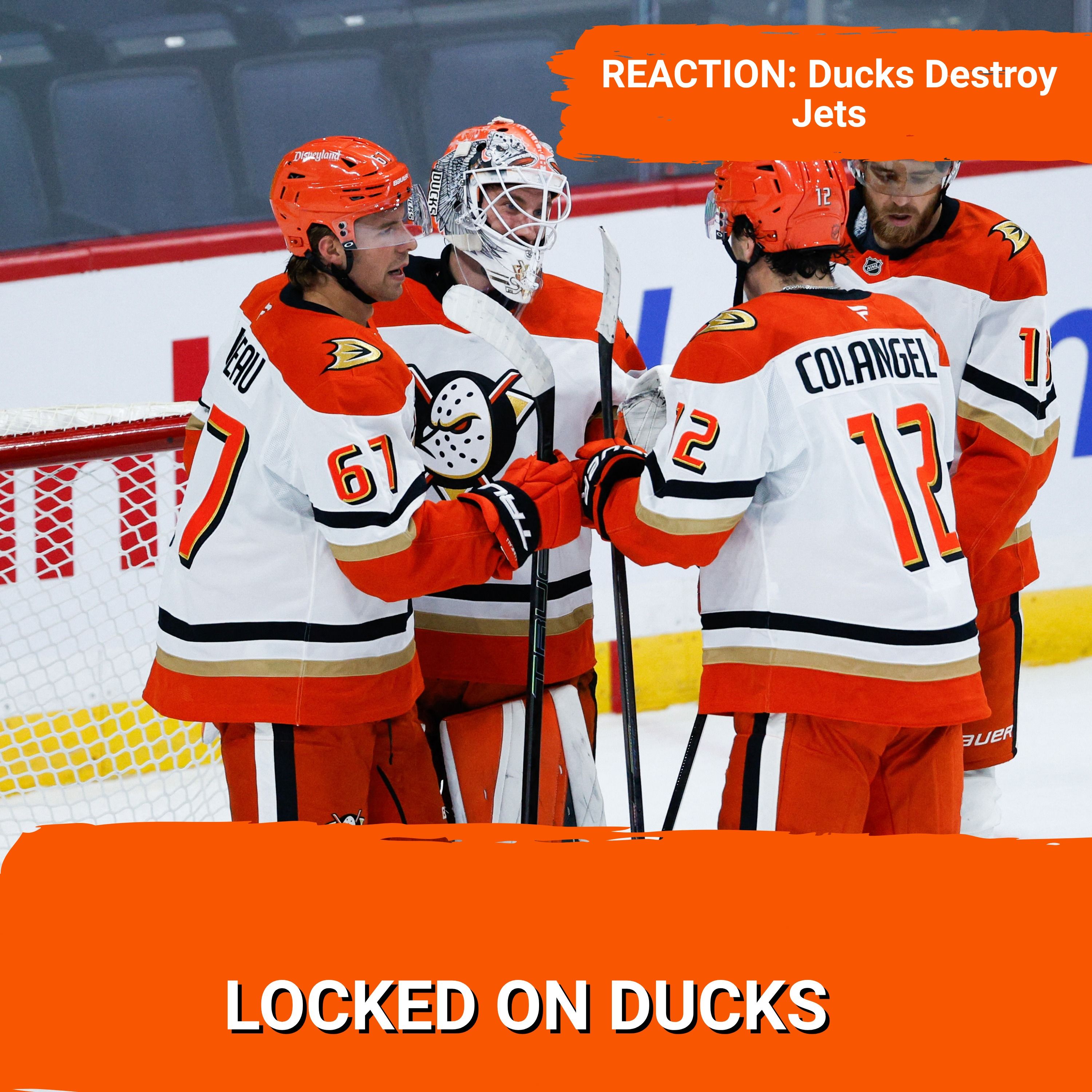 REACTION: Ducks Destroy Jets