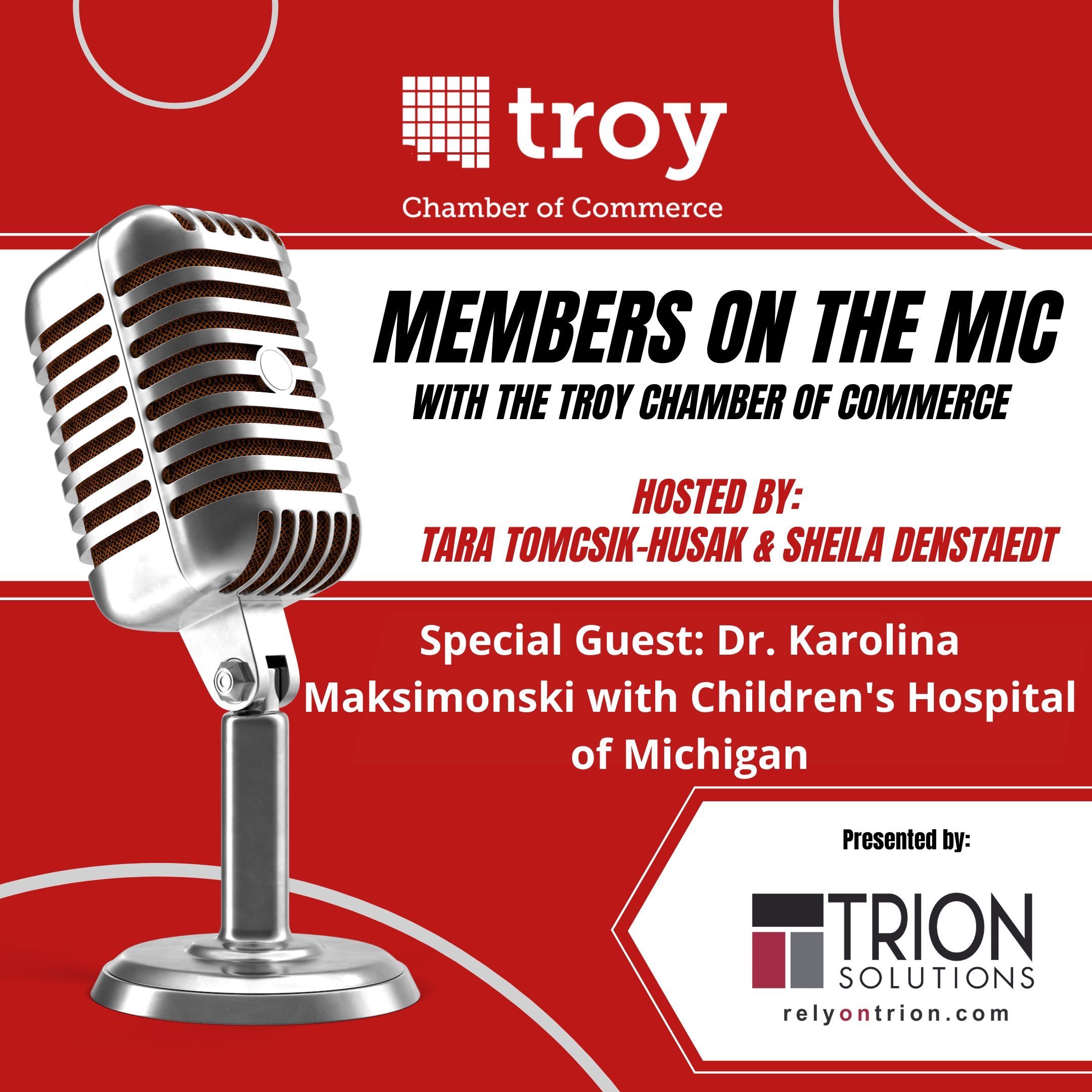 Season 2, Episode 11: Dr. Karolina Maksimonski with Children's Hospital of Michigan