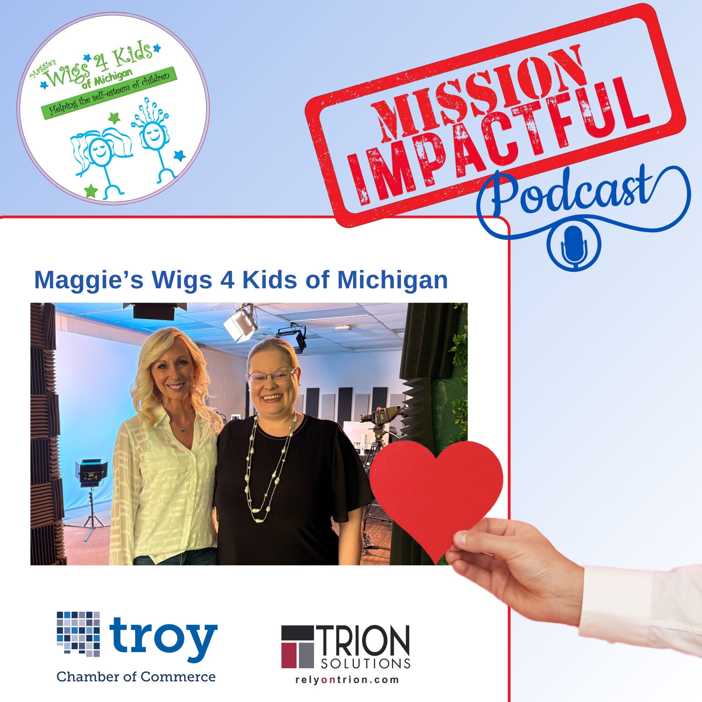 Season 1, Episode 2: Maggie's Wigs 4 Kids of Michigan episode artwork