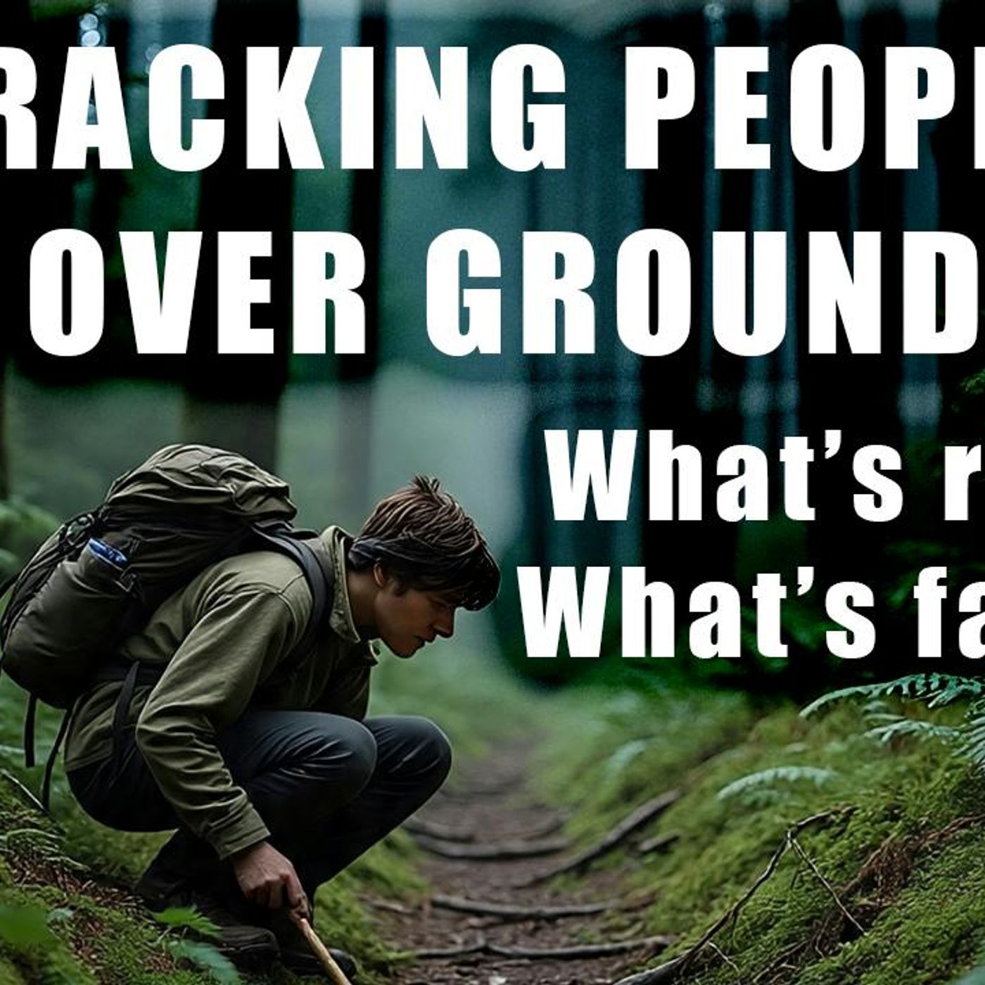 Tracking people over terrain: What's real, what's fiction?