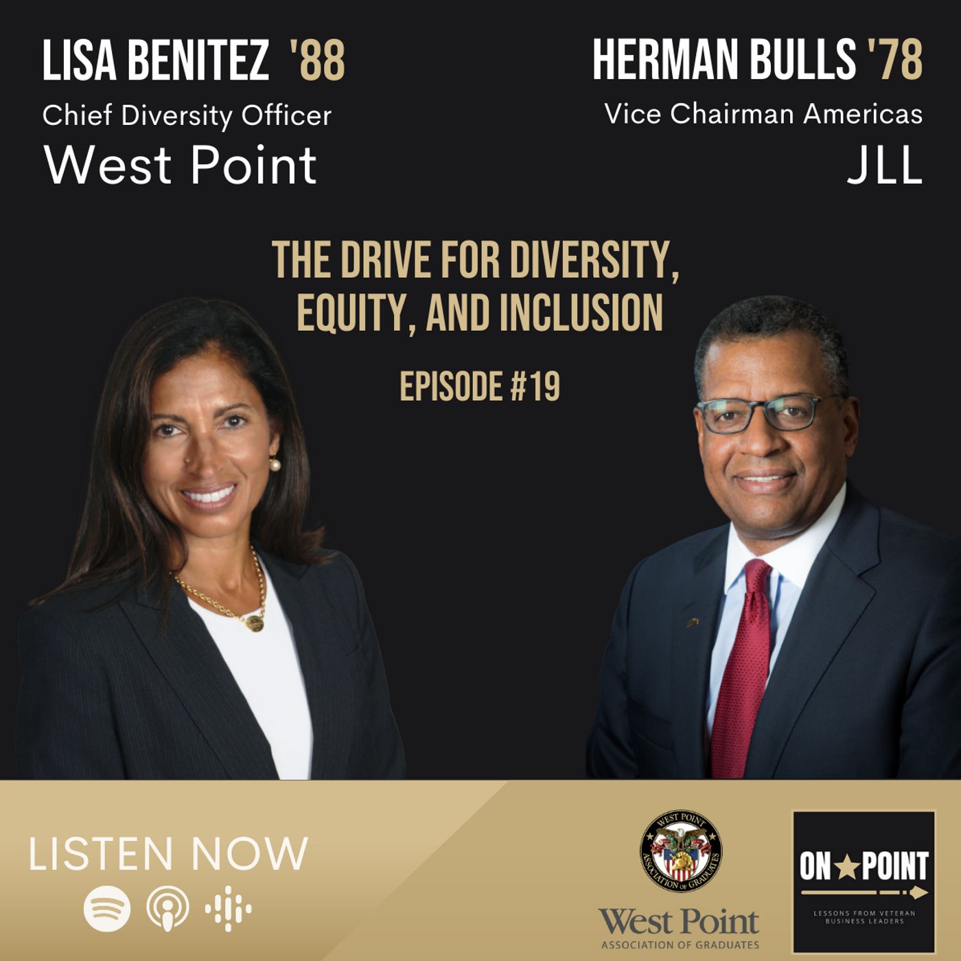 EP19. The Drive for Diversity, Equity, and Inclusion with Herman Bulls, International Director & Vice Chairman of JLL episode artwork