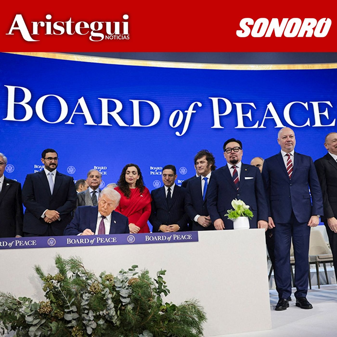 Trump escenifica su nuevo orden mundial, Cancela aranceles por Groenlandia, Eurocámara congela pacto - Resumen Diario