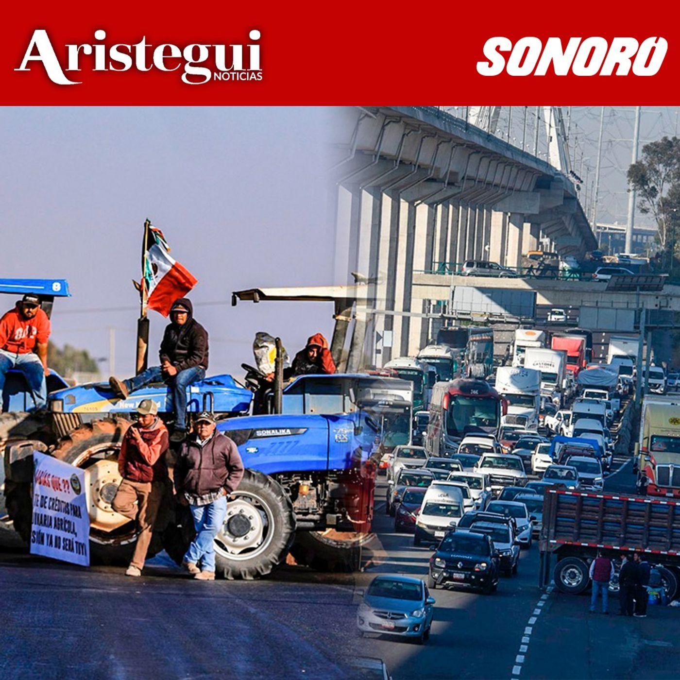 Precios justos y parar importaciones, Protesta nacional de transportistas y agricultores - Resumen Diario