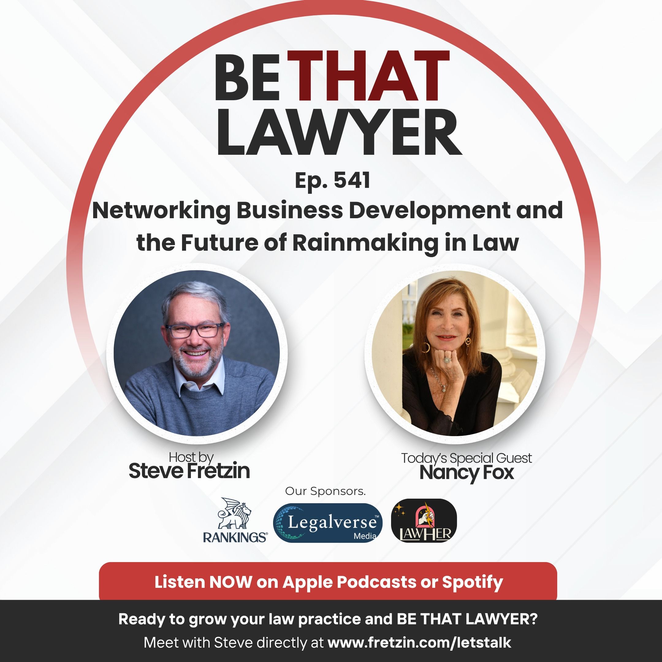 Nancy Fox: Networking Business Development and the Future of Rainmaking in Law