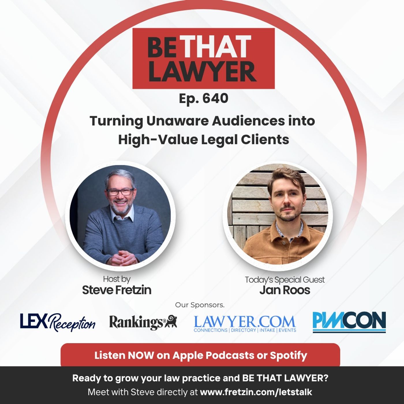 Jan Roos: Turning Unaware Audiences into High-Value Legal Clients Jan Roos: Turning Unaware Audiences into High-Value Legal Clients