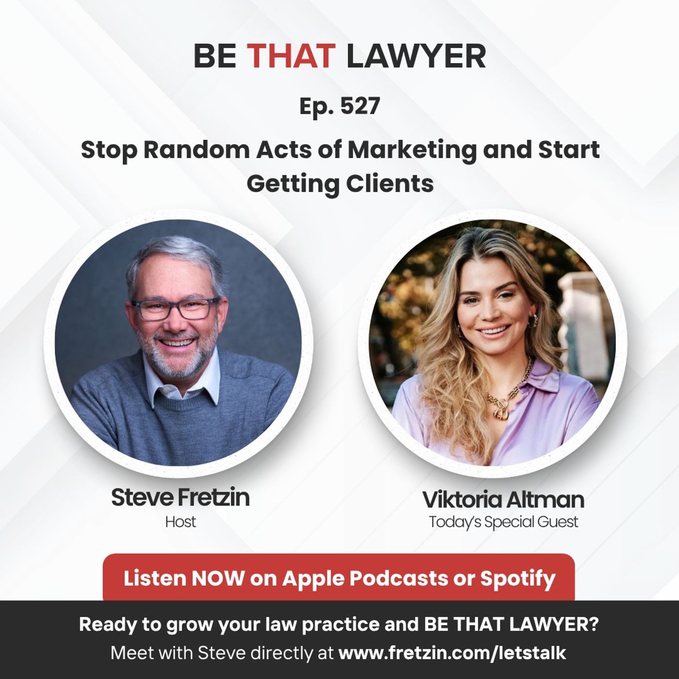 Viktoria Altman: Stop Random Acts of Marketing and Start Getting Clients