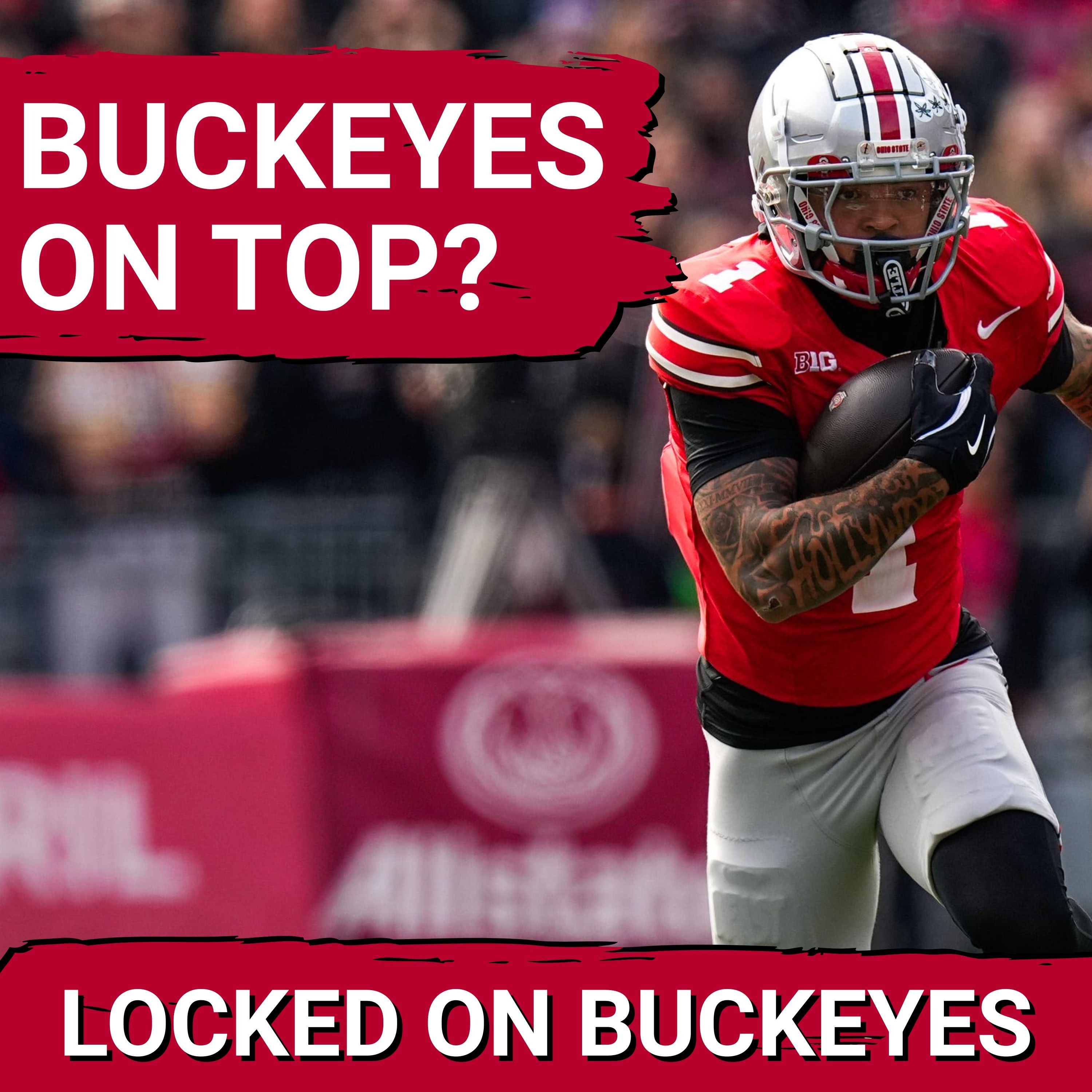REACTION: Ohio State SITS ATOP the First College Football Playoff Rankings