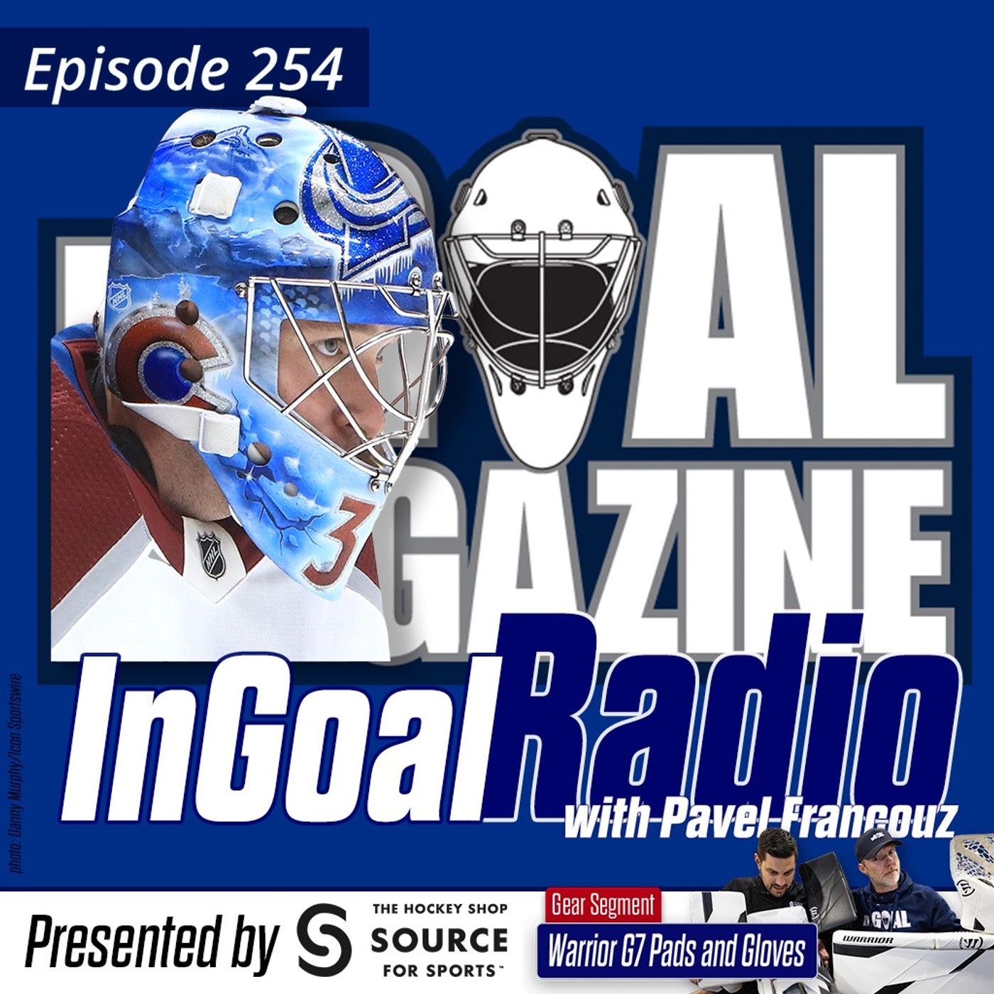 Episode 254 with recently retired Stanley Cup-winning goalie Pavel Francouz.