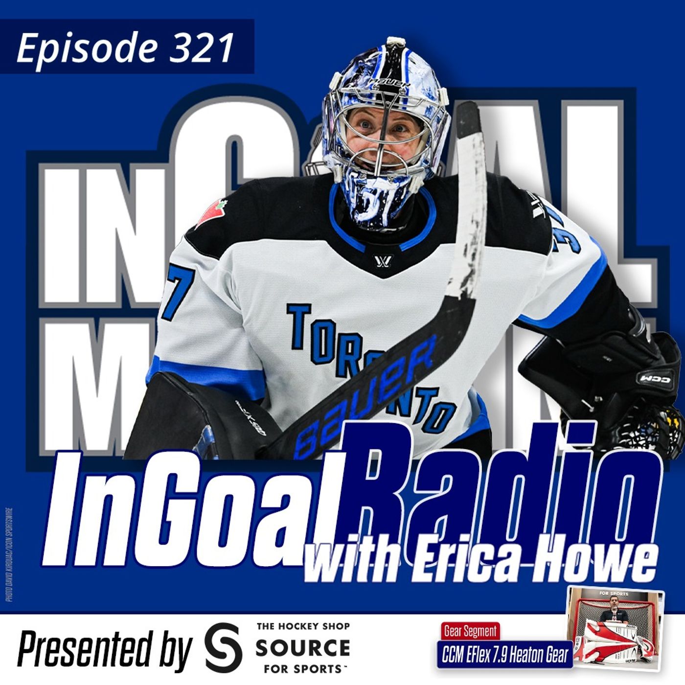 Episode 321 with  retired PWHL goalie and breast cancer survivor Erica Howe