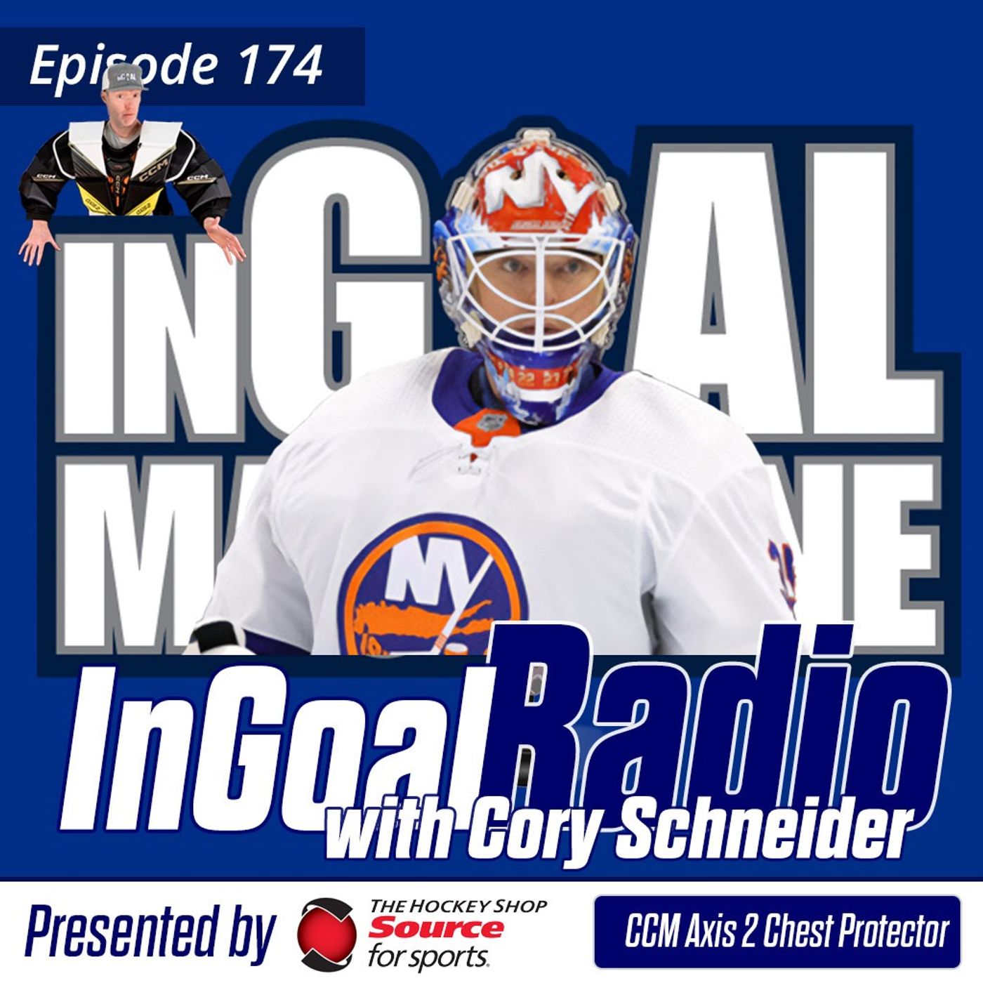 Episode 174 with Cory Schneider and the CCM Axis 2 Chest Protector