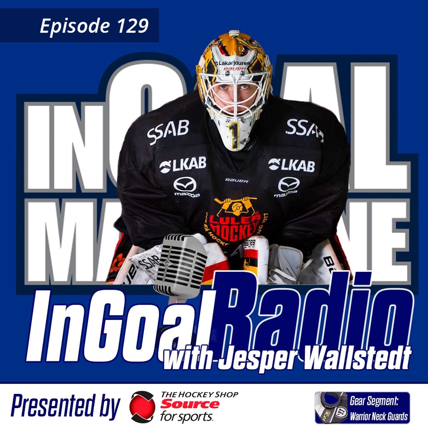 Episode 129 with Jesper Wallstedt featuring Warrior Neck Guards