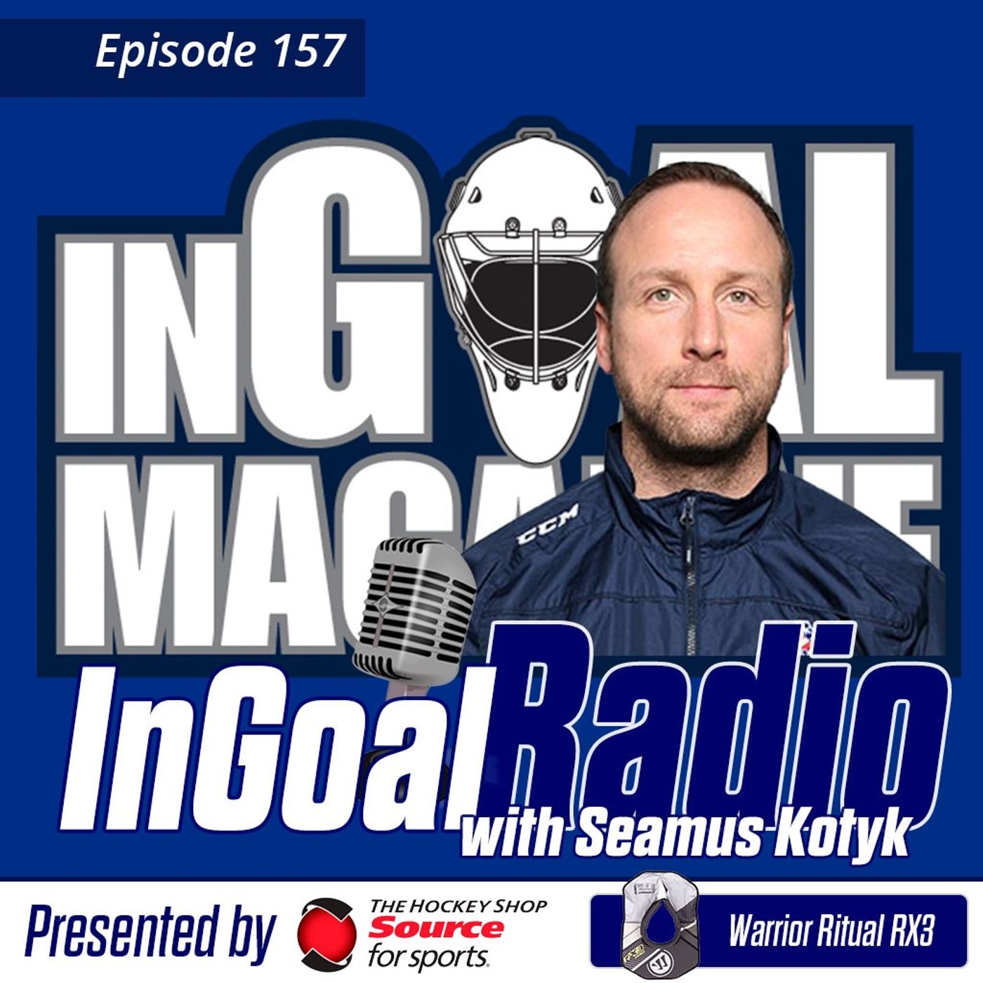 Episode 157 with  Buffalo Sabres Goalie Development Coach Seamus Kotyk