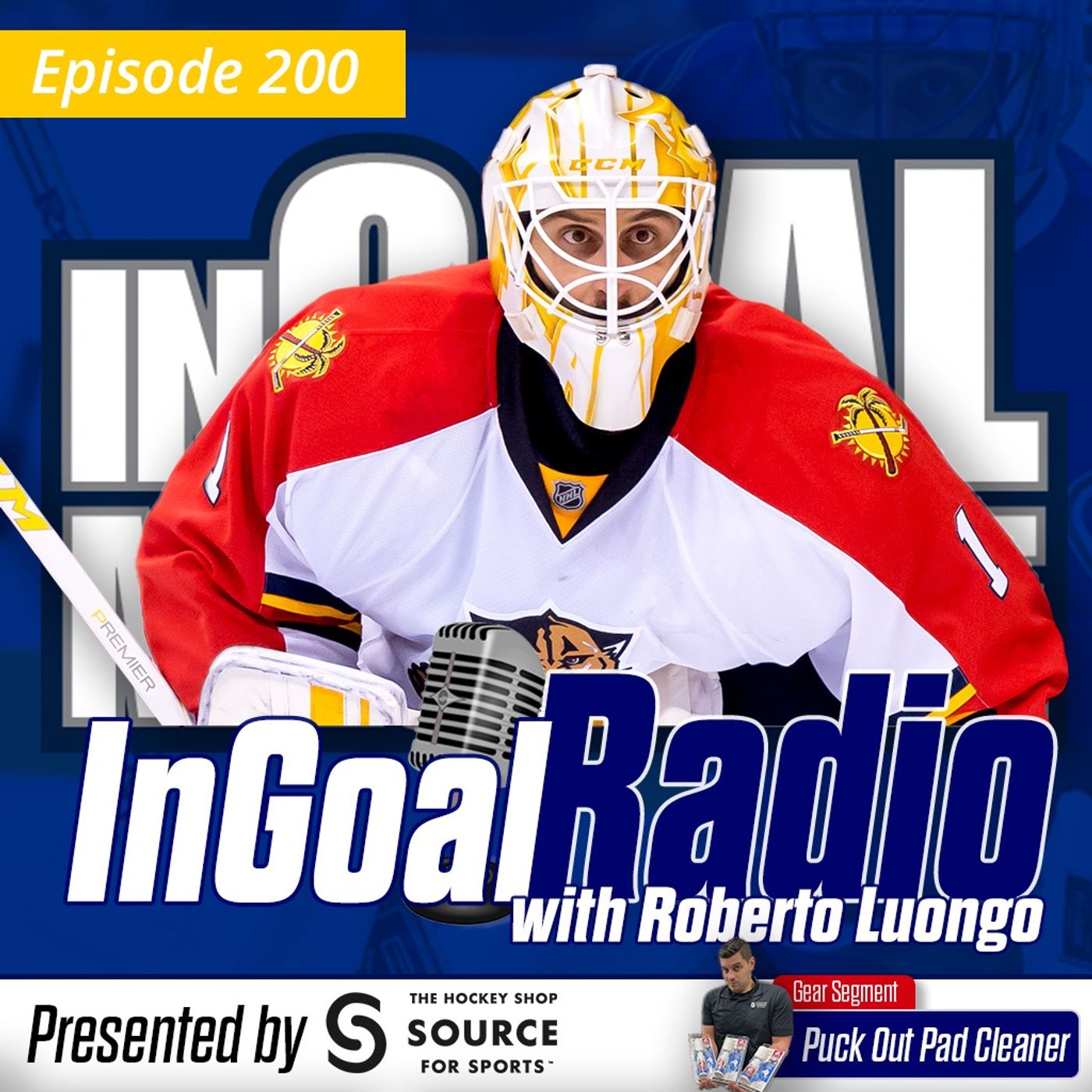 Episode 200 with Roberto Luongo plus Puck Out Pad Cleaner