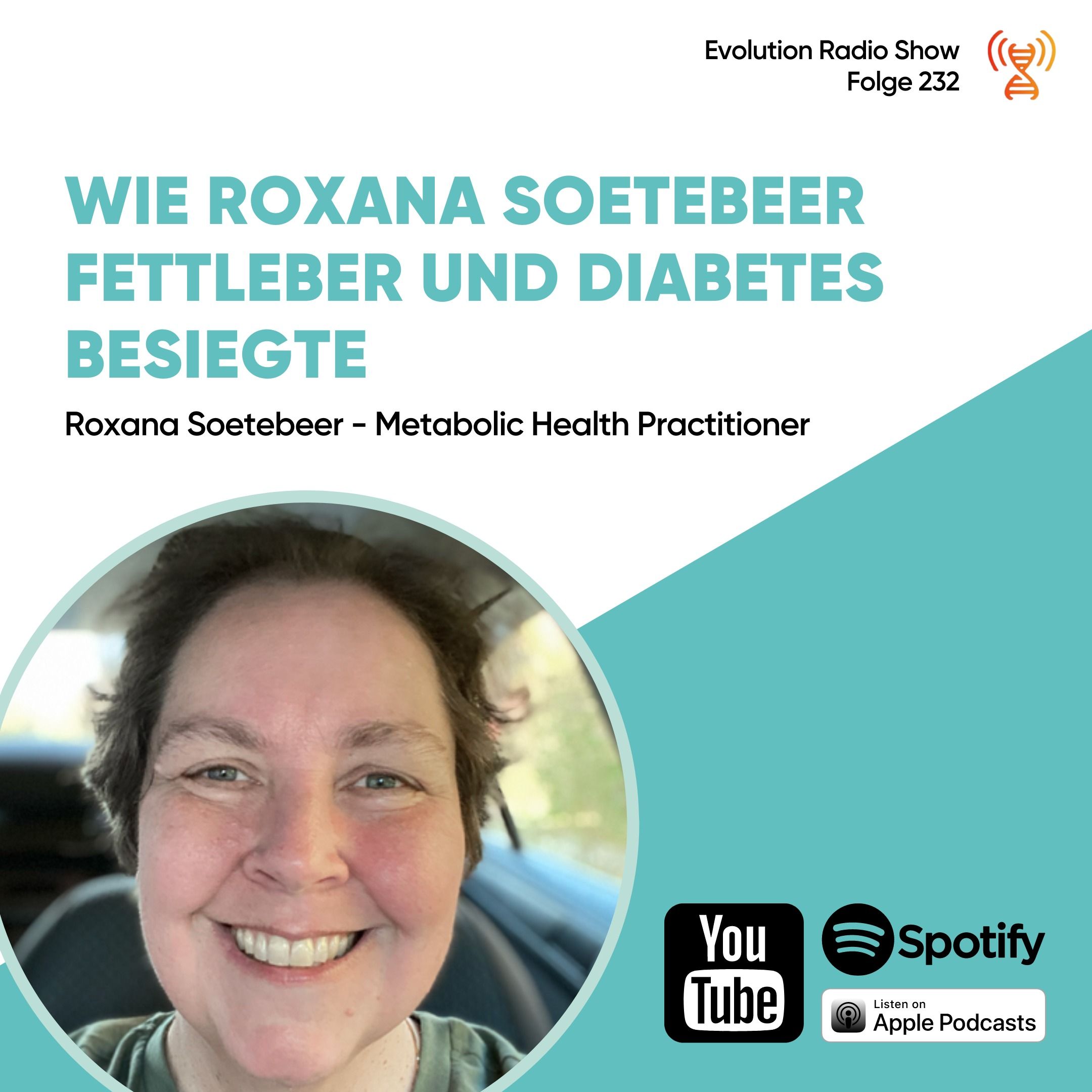Keto-Erfolgsgeschichte -Wie Roxana Soetebeer Fettleber und Diabetes besiegte episode artwork