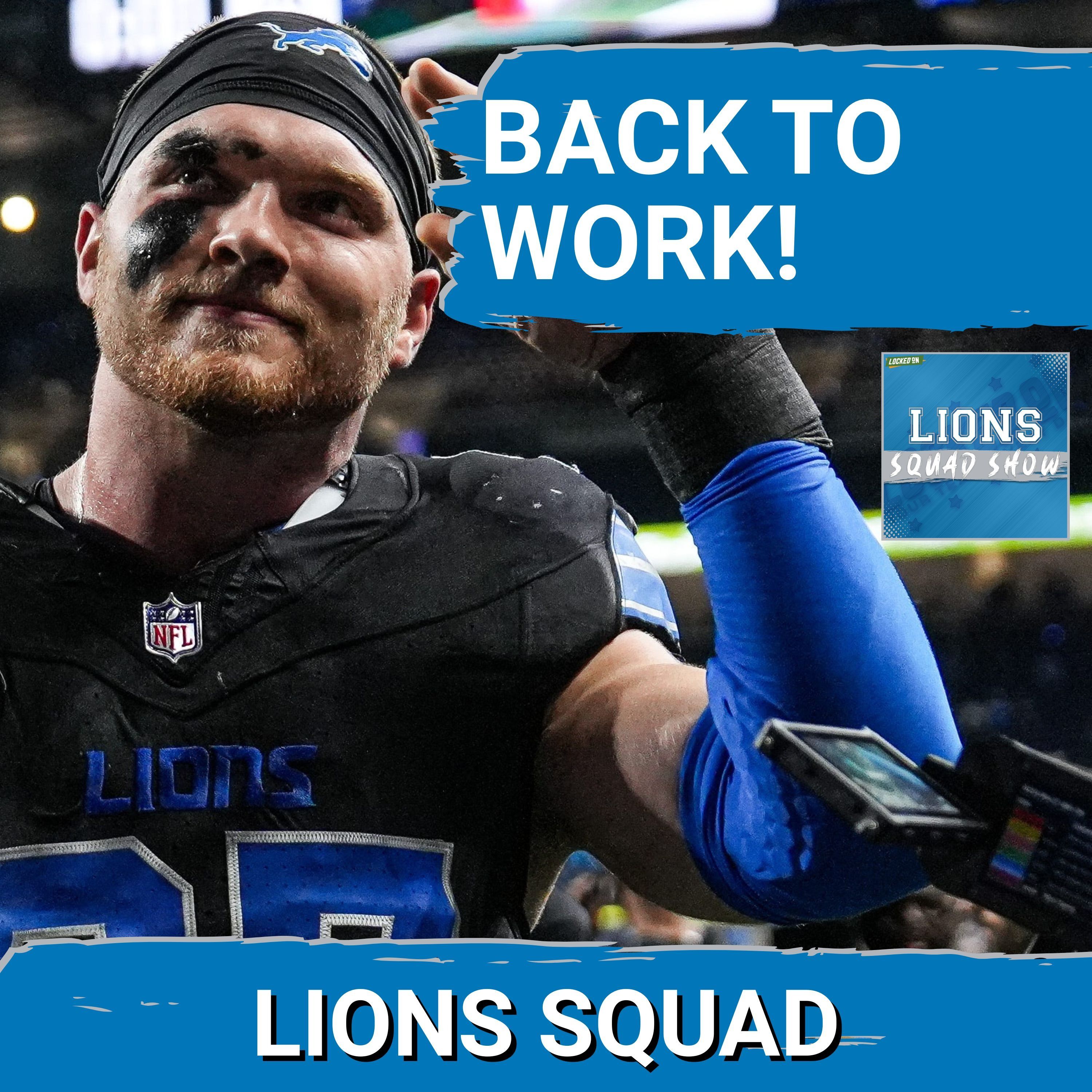 LIONS SQUAD SHOW: Detroit Lions RETURN From Bye Week & Prepare To Face Minnesota Vikings