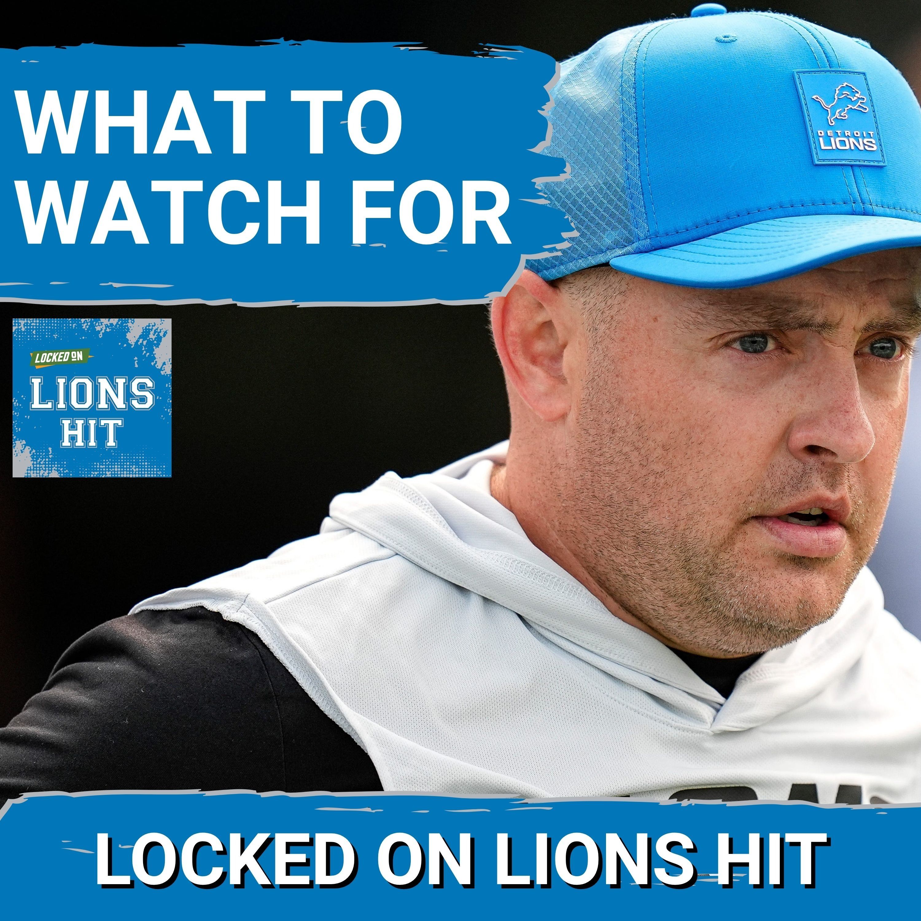 WHAT TO WATCH FOR: Detroit Lions vs Carolina Panthers On SNF + Drew Petzing Speaks episode artwork
